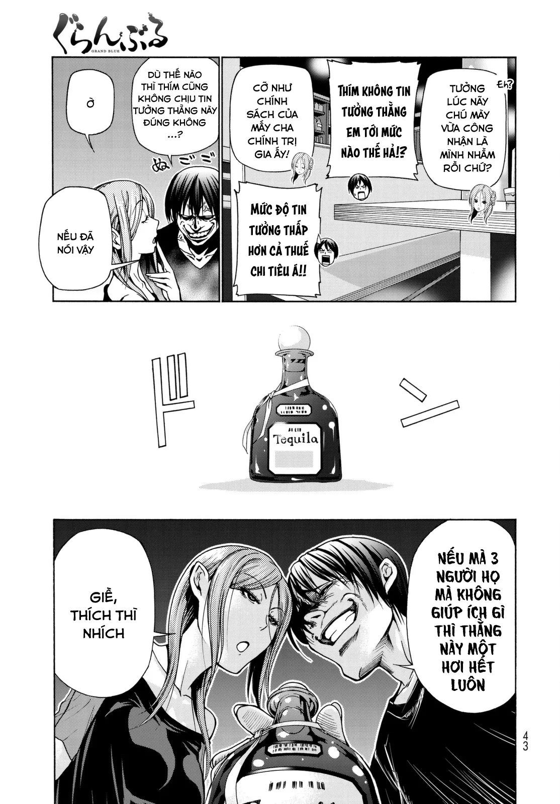 Grand Blue - Cô Gái Thích Lặn chương 37 - trang 19