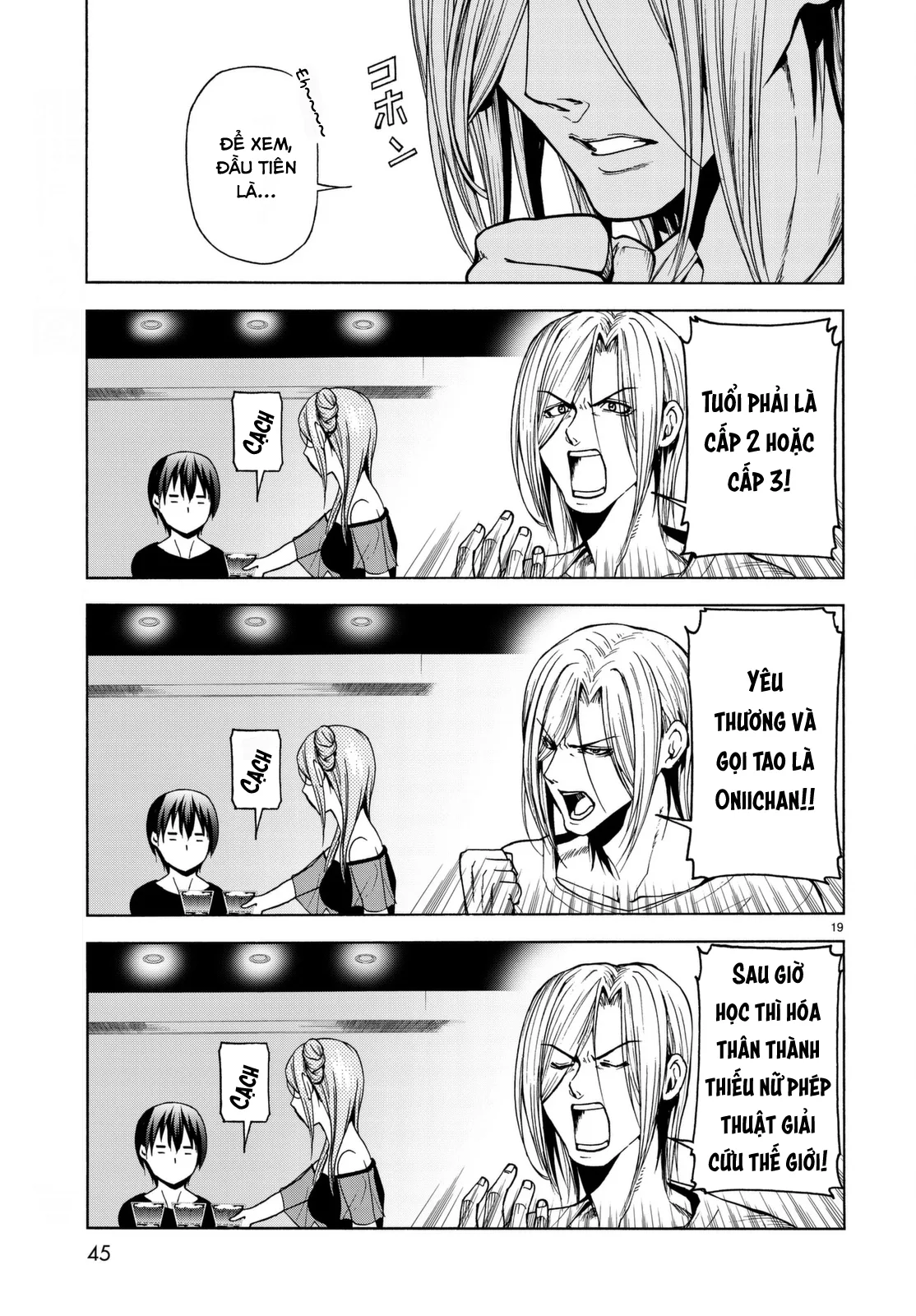 Grand Blue - Cô Gái Thích Lặn chương 37 - trang 21