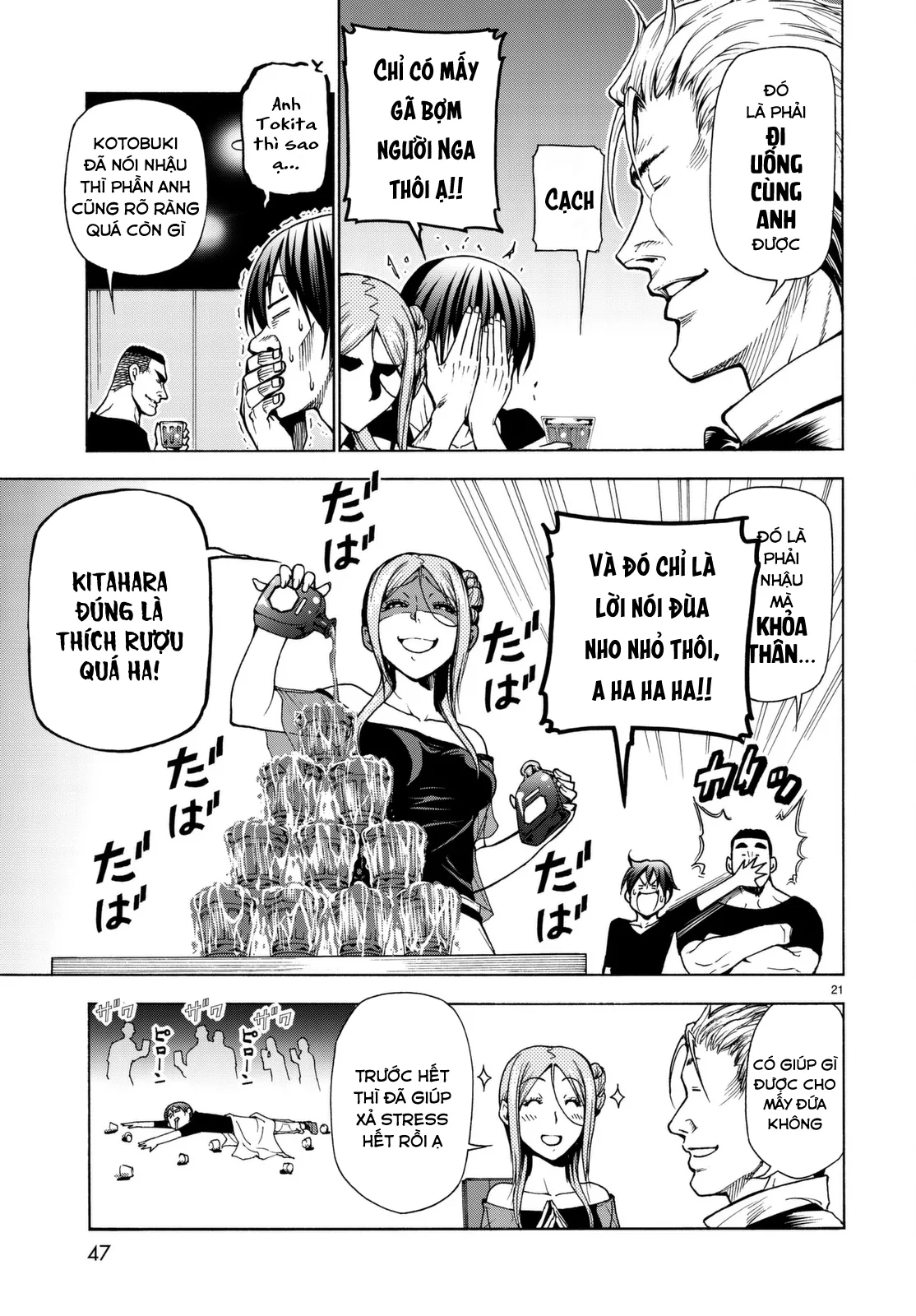Grand Blue - Cô Gái Thích Lặn chương 37 - trang 23