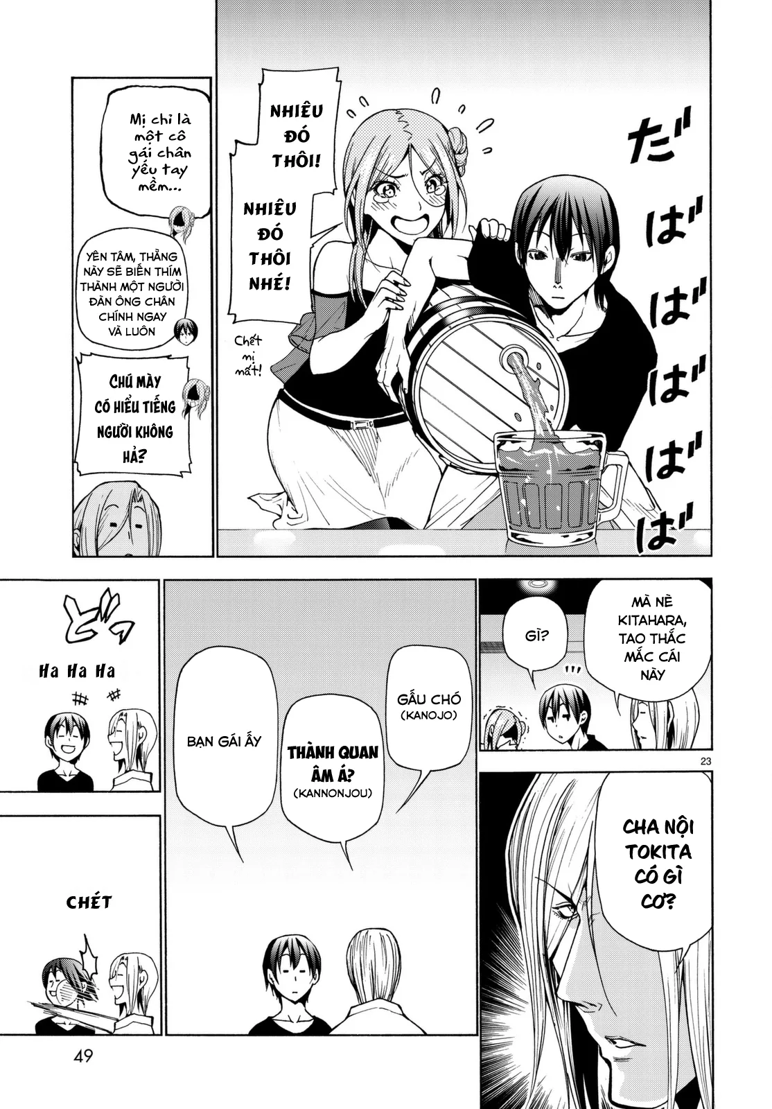Grand Blue - Cô Gái Thích Lặn chương 37 - trang 25
