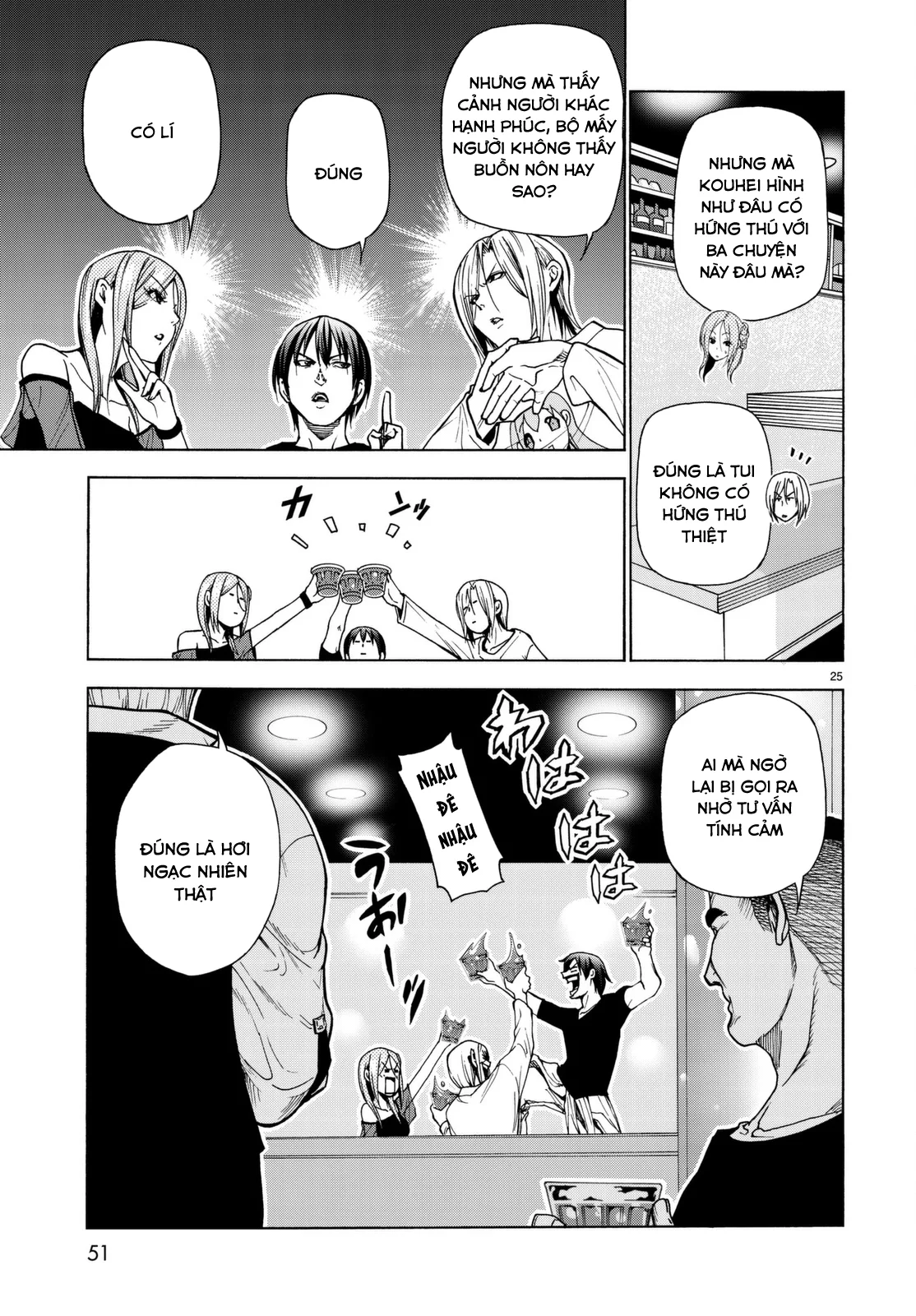 Grand Blue - Cô Gái Thích Lặn chương 37 - trang 27