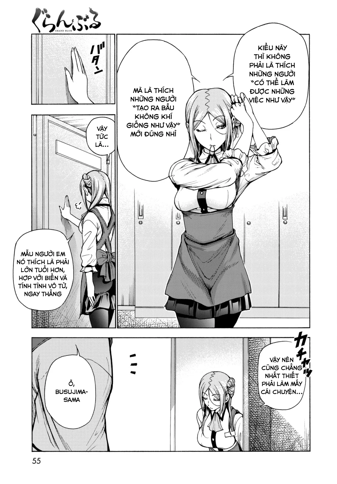 Grand Blue - Cô Gái Thích Lặn chương 37 - trang 31