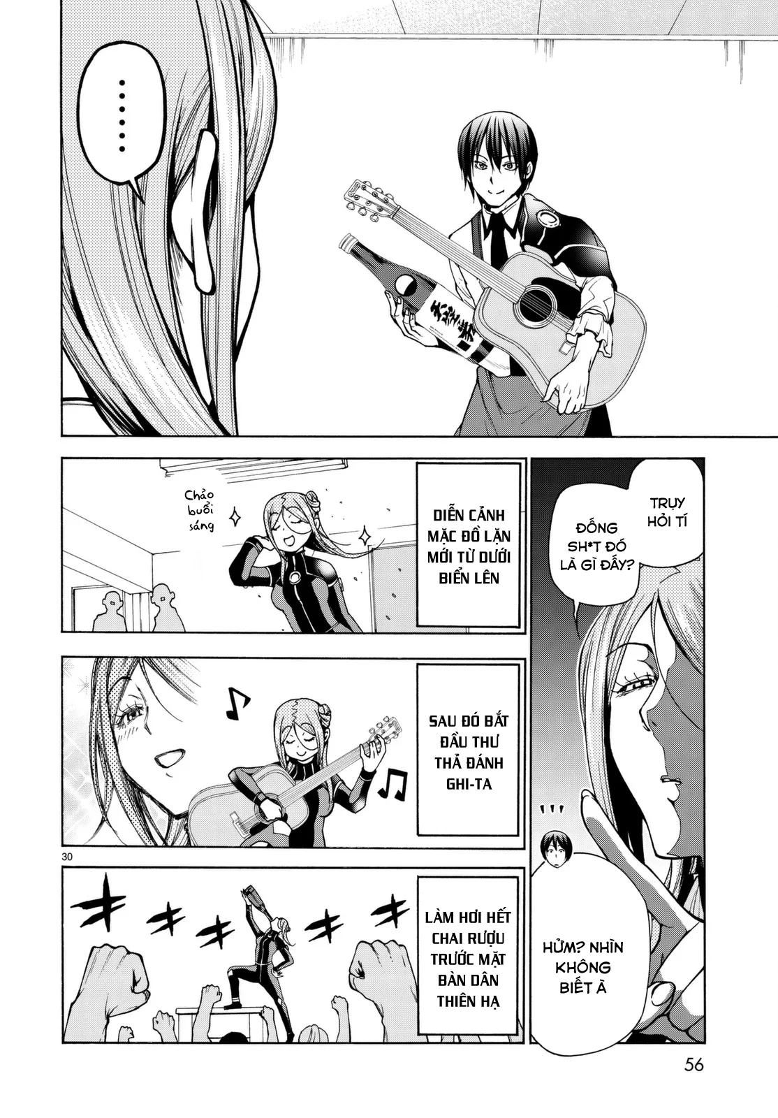 Grand Blue - Cô Gái Thích Lặn chương 37 - trang 32