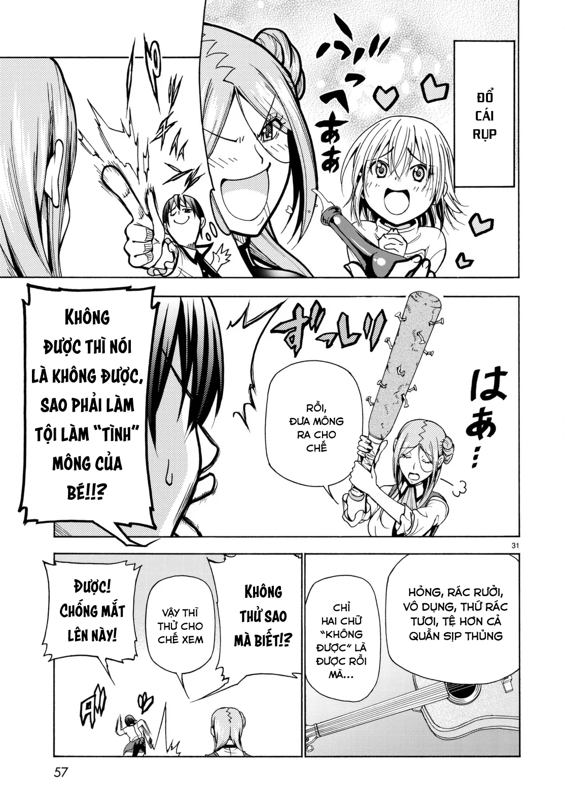 Grand Blue - Cô Gái Thích Lặn chương 37 - trang 33