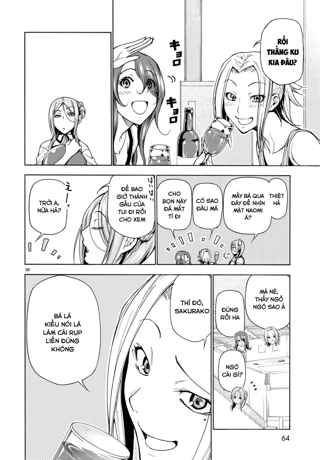 Grand Blue - Cô Gái Thích Lặn chương 37 - trang 40