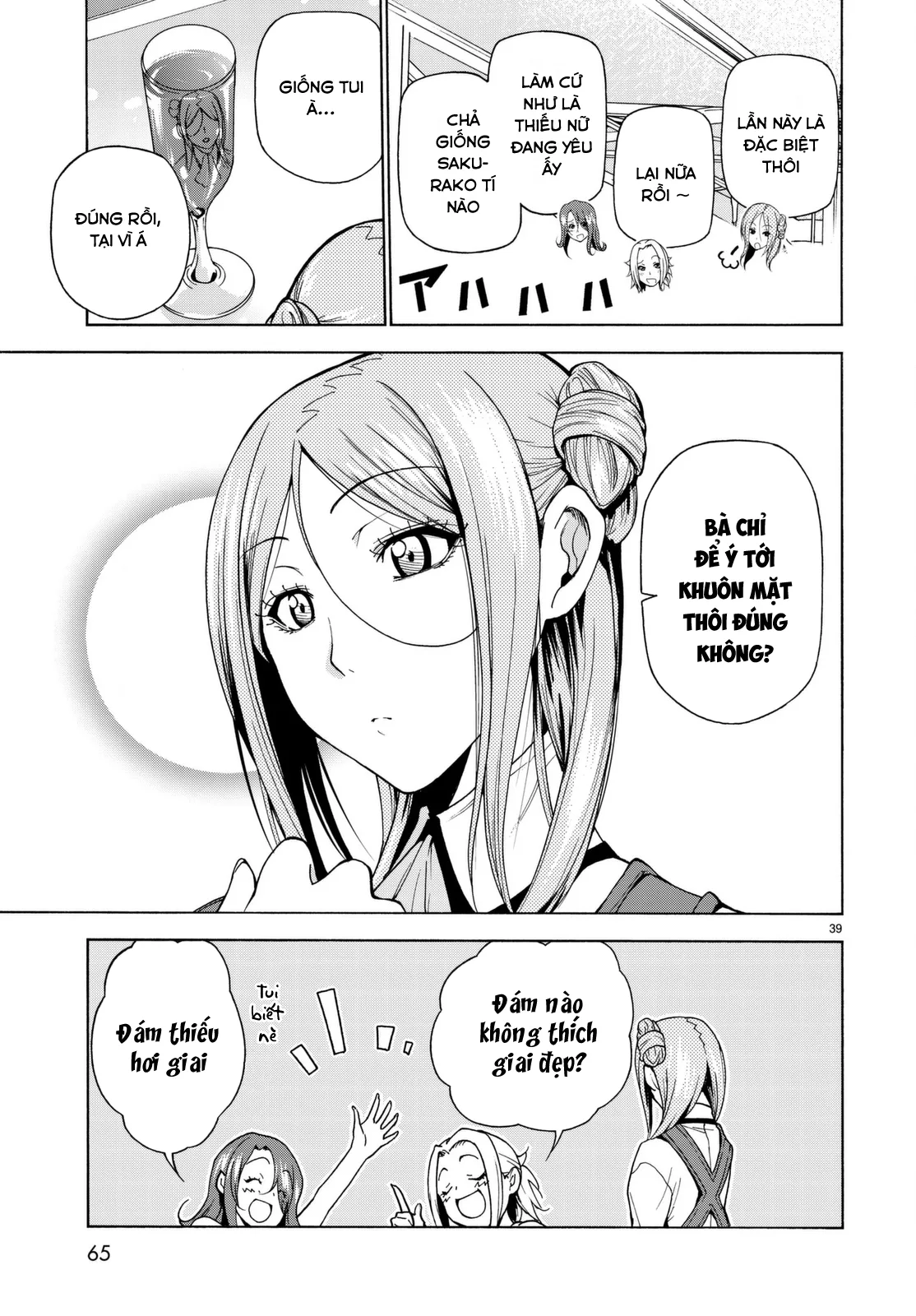 Grand Blue - Cô Gái Thích Lặn chương 37 - trang 41