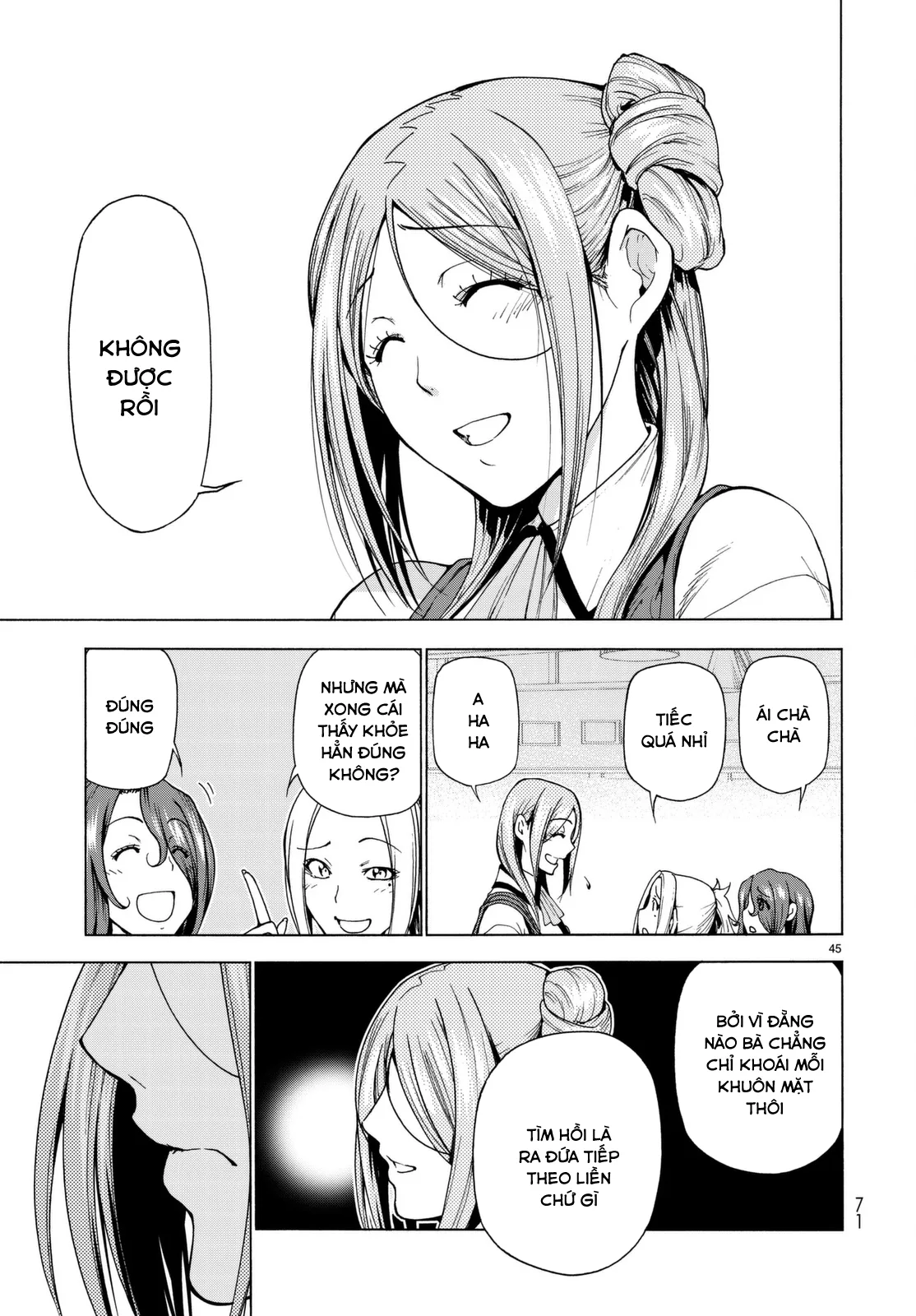 Grand Blue - Cô Gái Thích Lặn chương 37 - trang 47