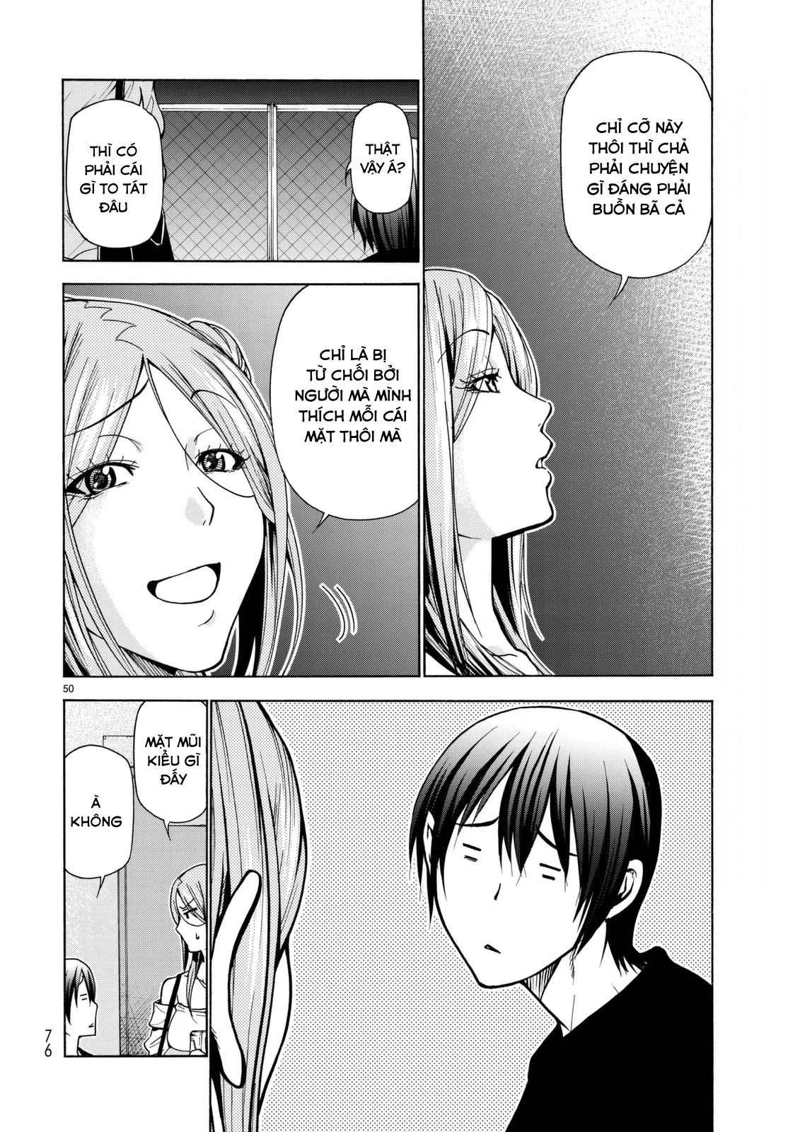 Grand Blue - Cô Gái Thích Lặn chương 37 - trang 52