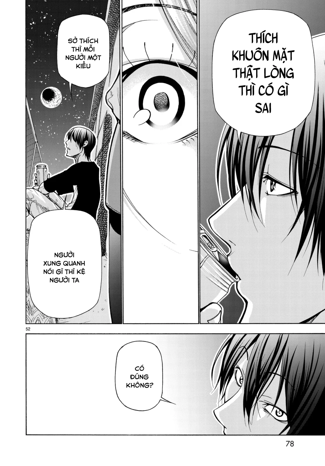 Grand Blue - Cô Gái Thích Lặn chương 37 - trang 54