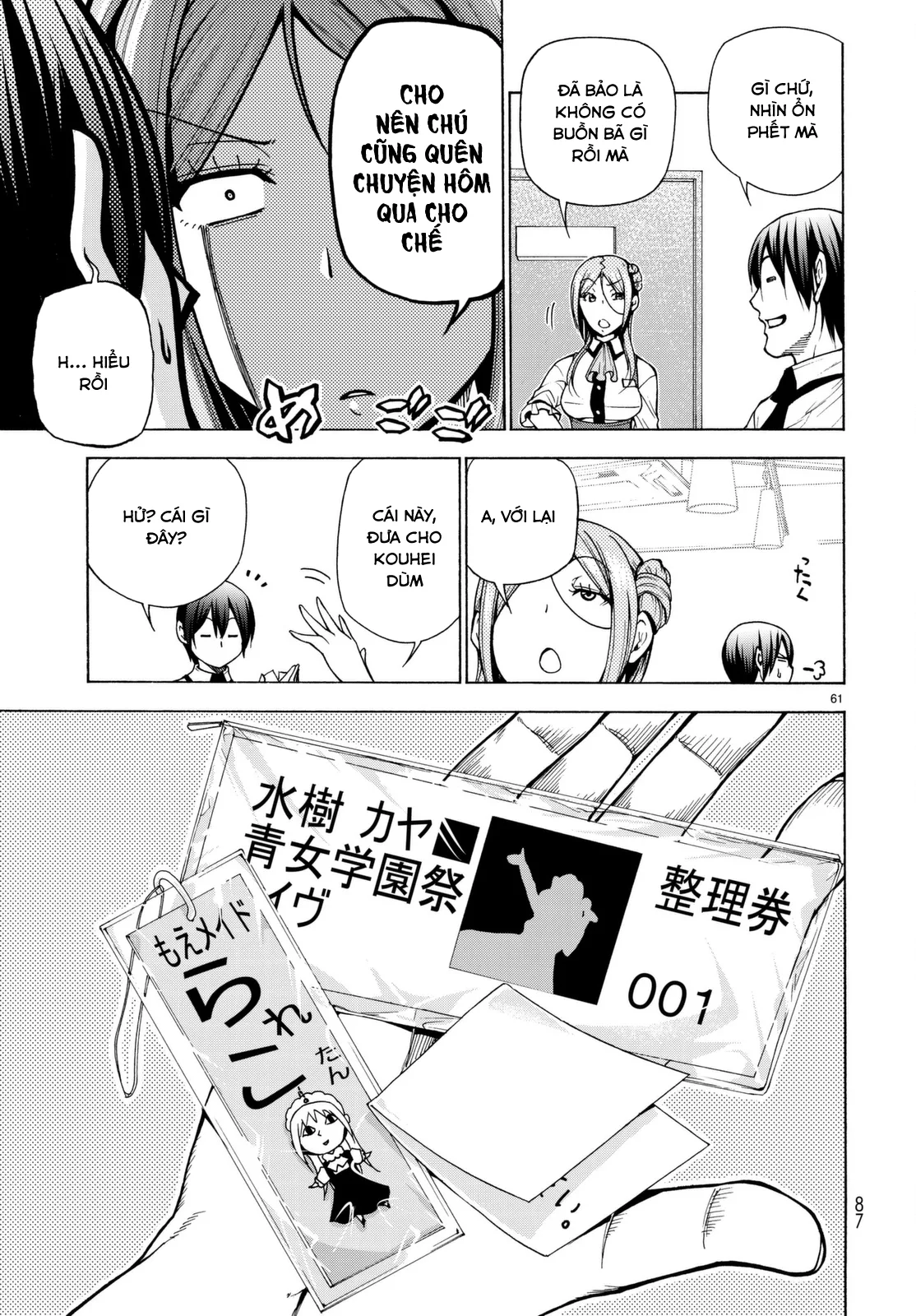 Grand Blue - Cô Gái Thích Lặn chương 37 - trang 62