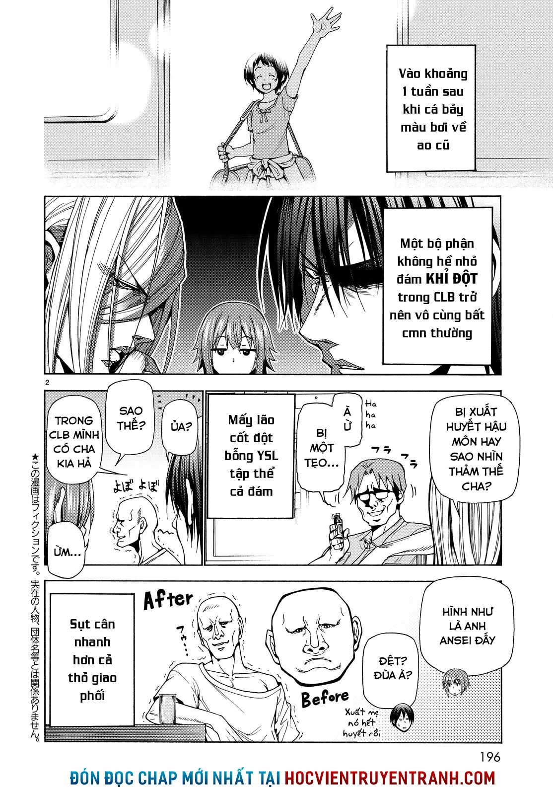 Grand Blue - Cô Gái Thích Lặn chương 40 - trang 4