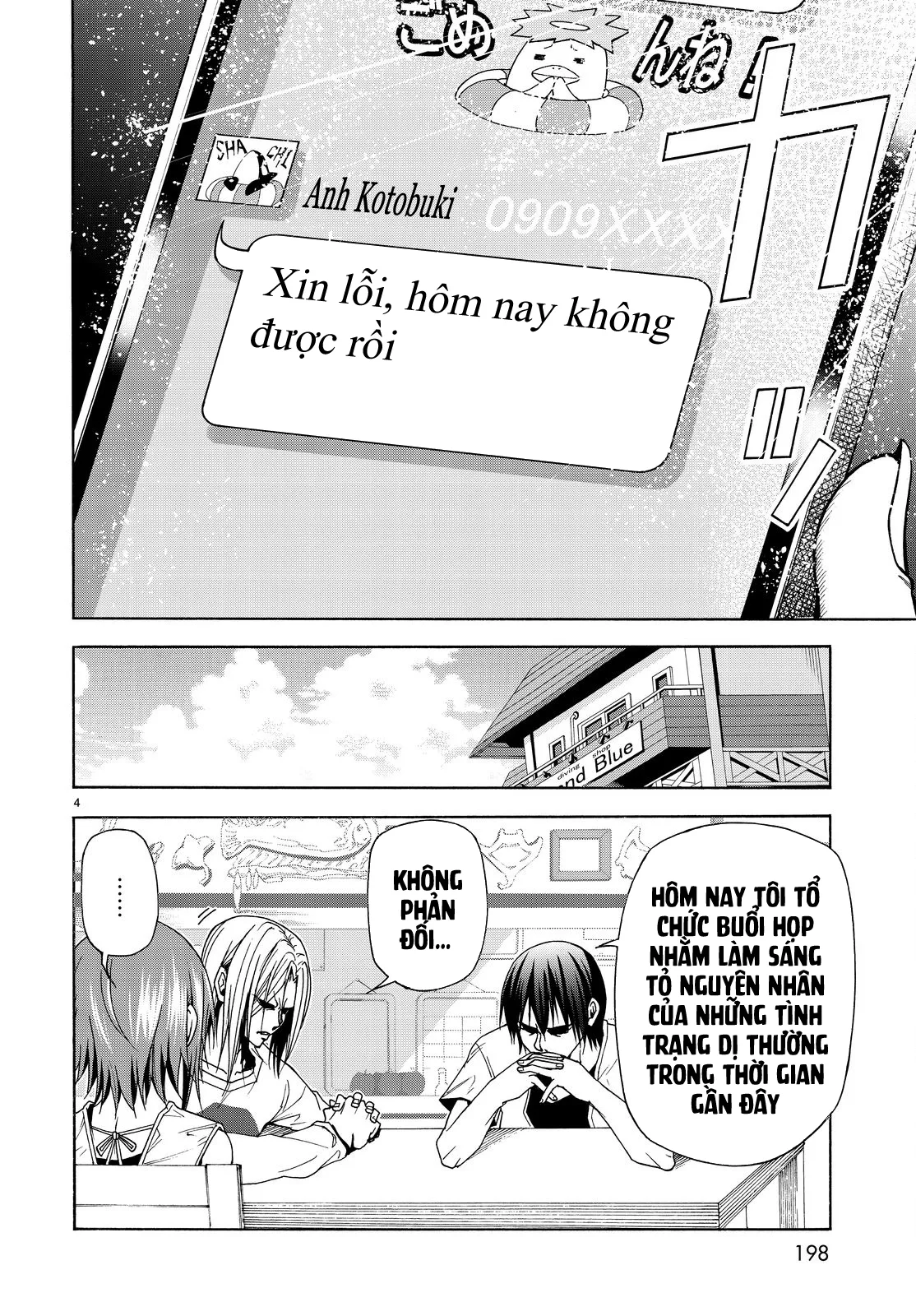 Grand Blue - Cô Gái Thích Lặn chương 40 - trang 6
