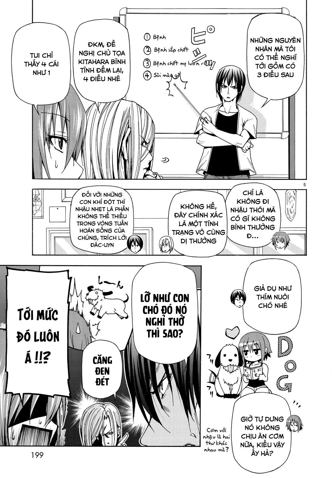 Grand Blue - Cô Gái Thích Lặn chương 40 - trang 7