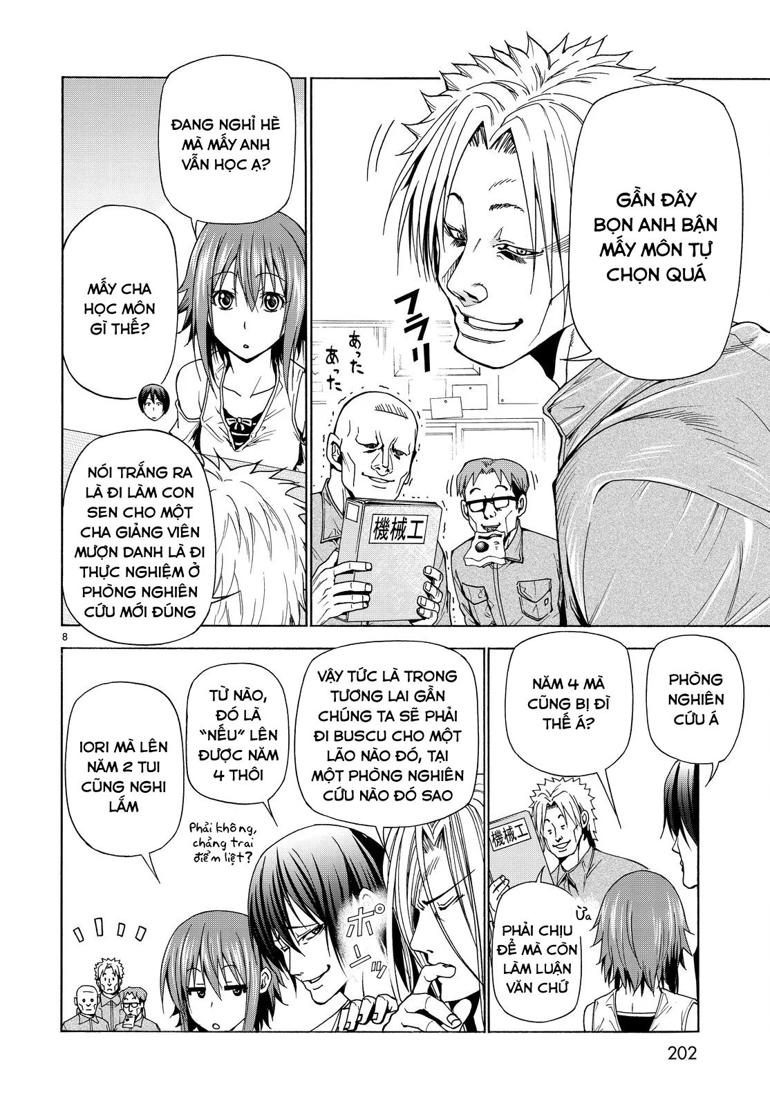 Grand Blue - Cô Gái Thích Lặn chương 40 - trang 10