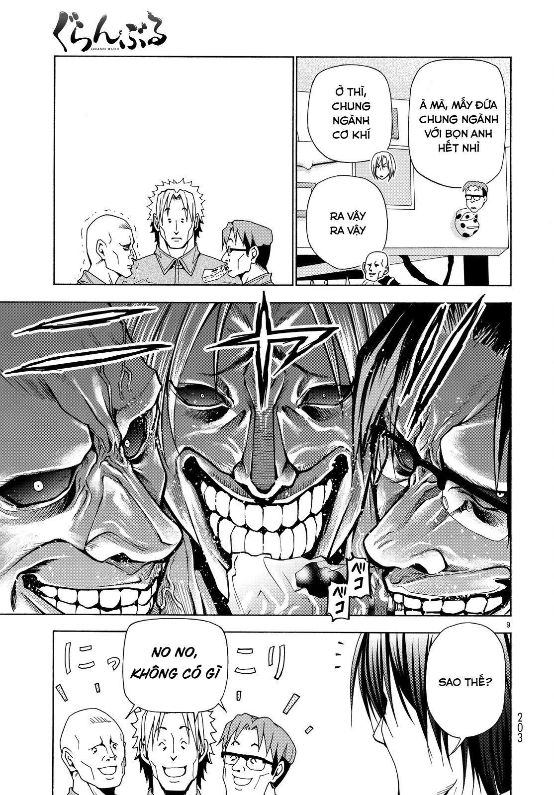 Grand Blue - Cô Gái Thích Lặn chương 40 - trang 11