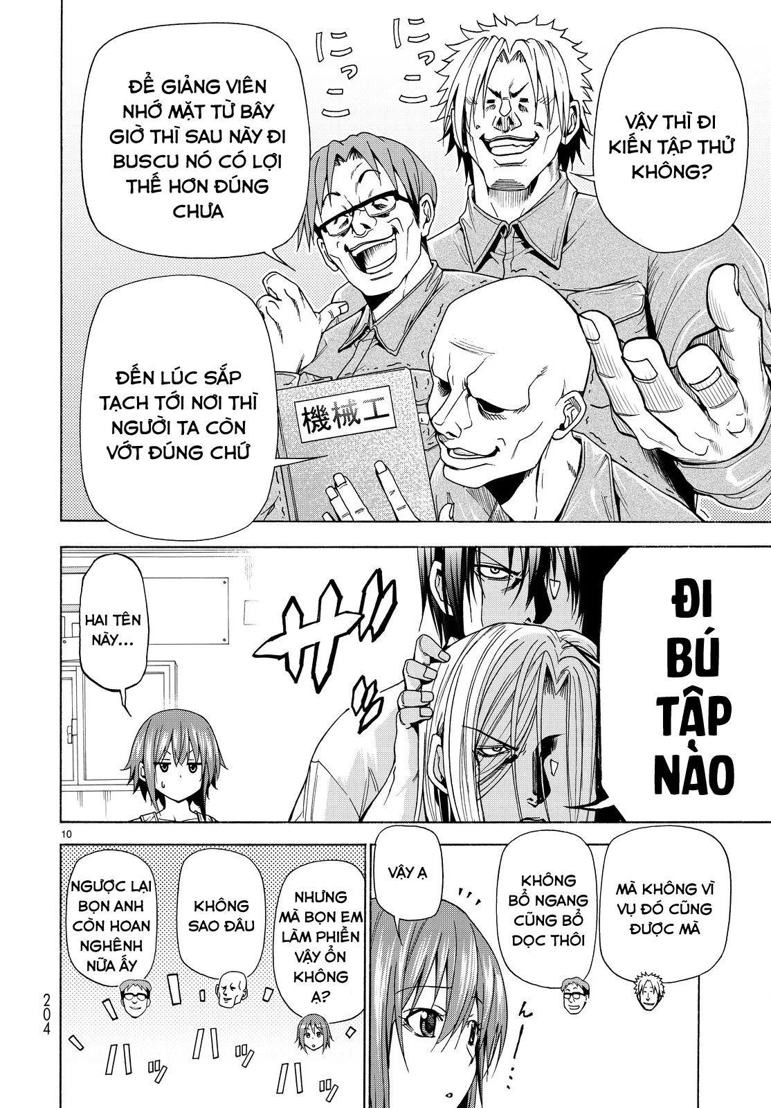 Grand Blue - Cô Gái Thích Lặn chương 40 - trang 12