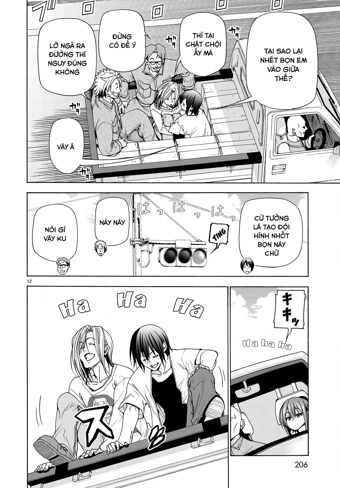 Grand Blue - Cô Gái Thích Lặn chương 40 - trang 14