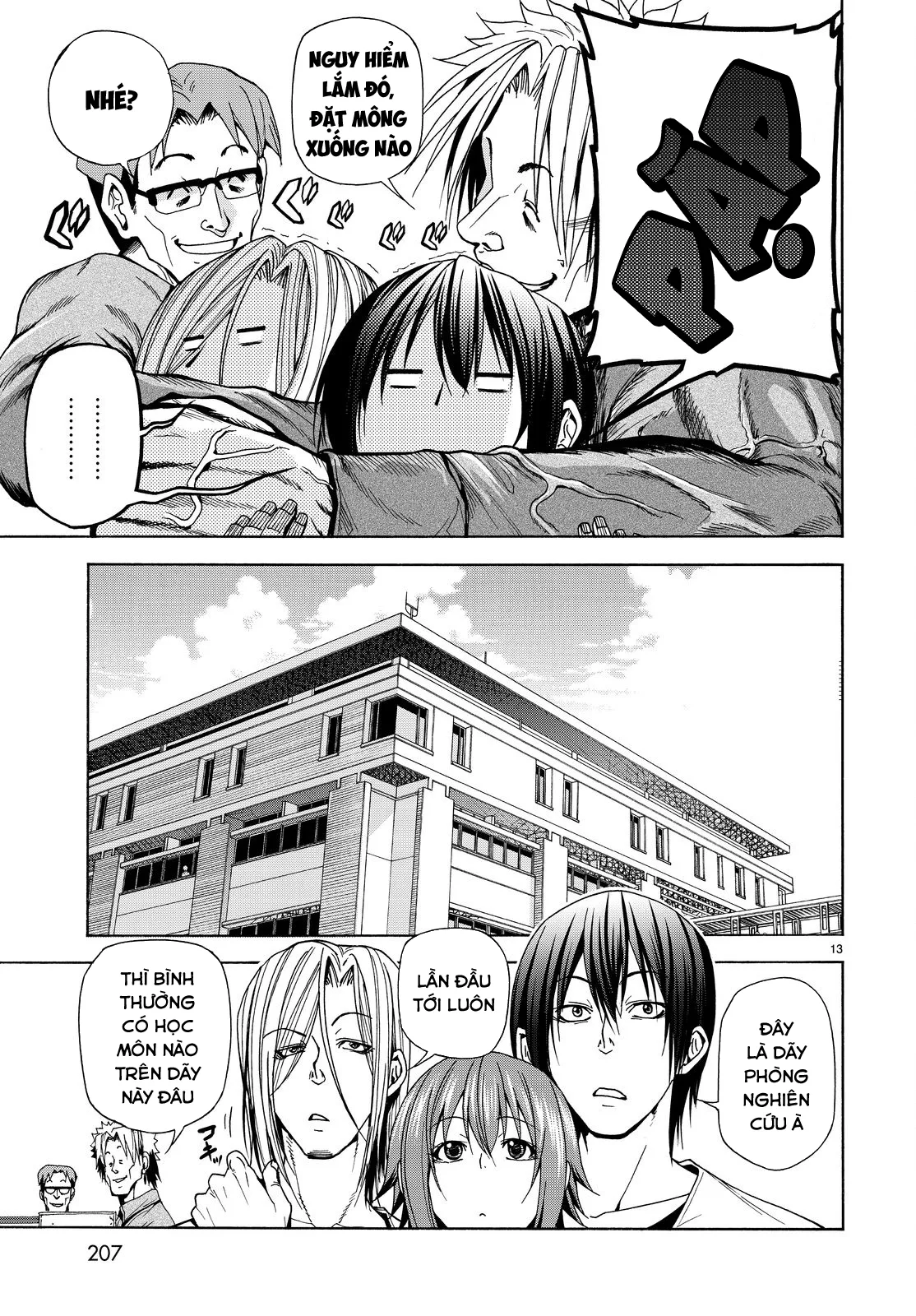 Grand Blue - Cô Gái Thích Lặn chương 40 - trang 15