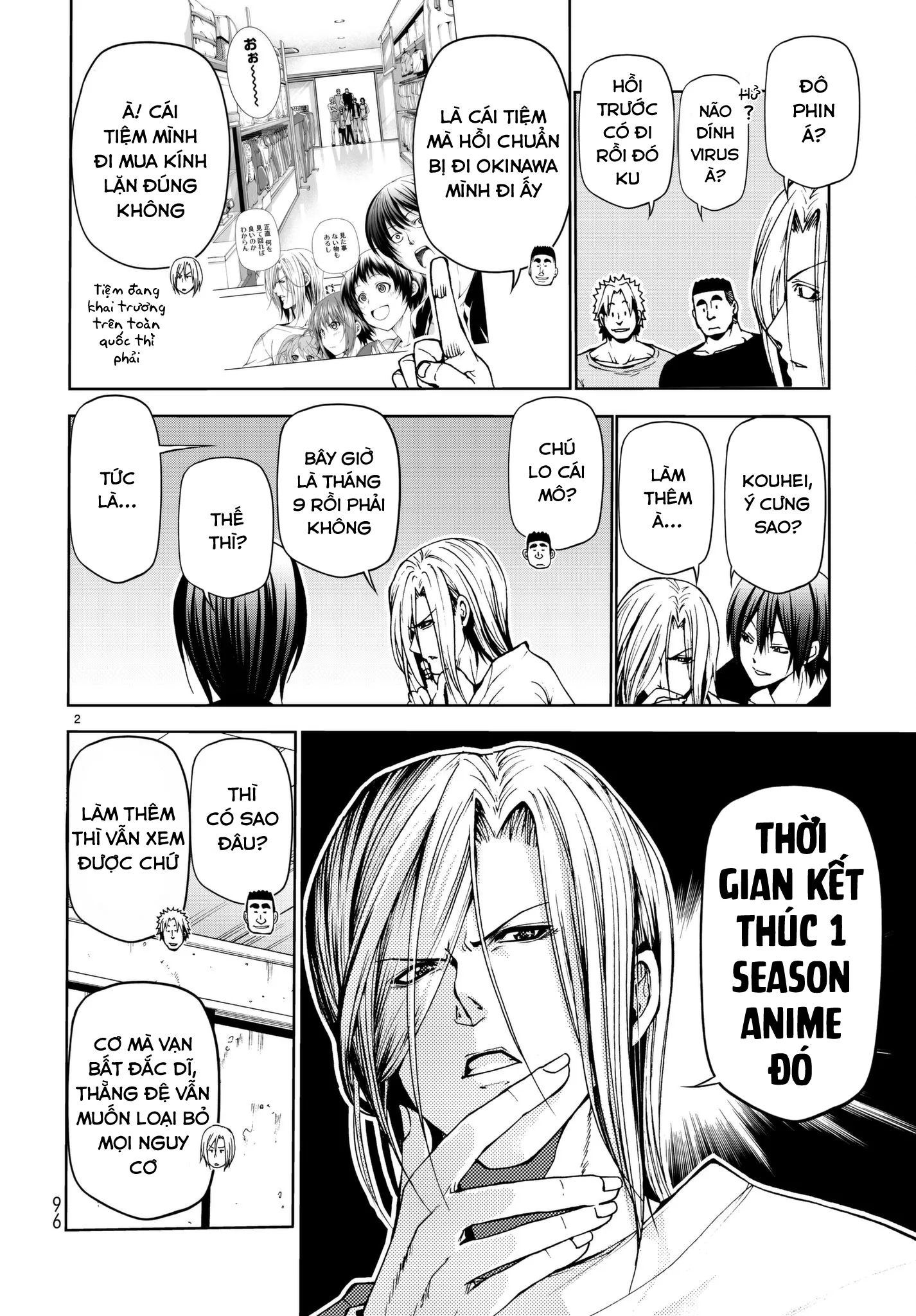 Grand Blue - Cô Gái Thích Lặn chương 46 - trang 6