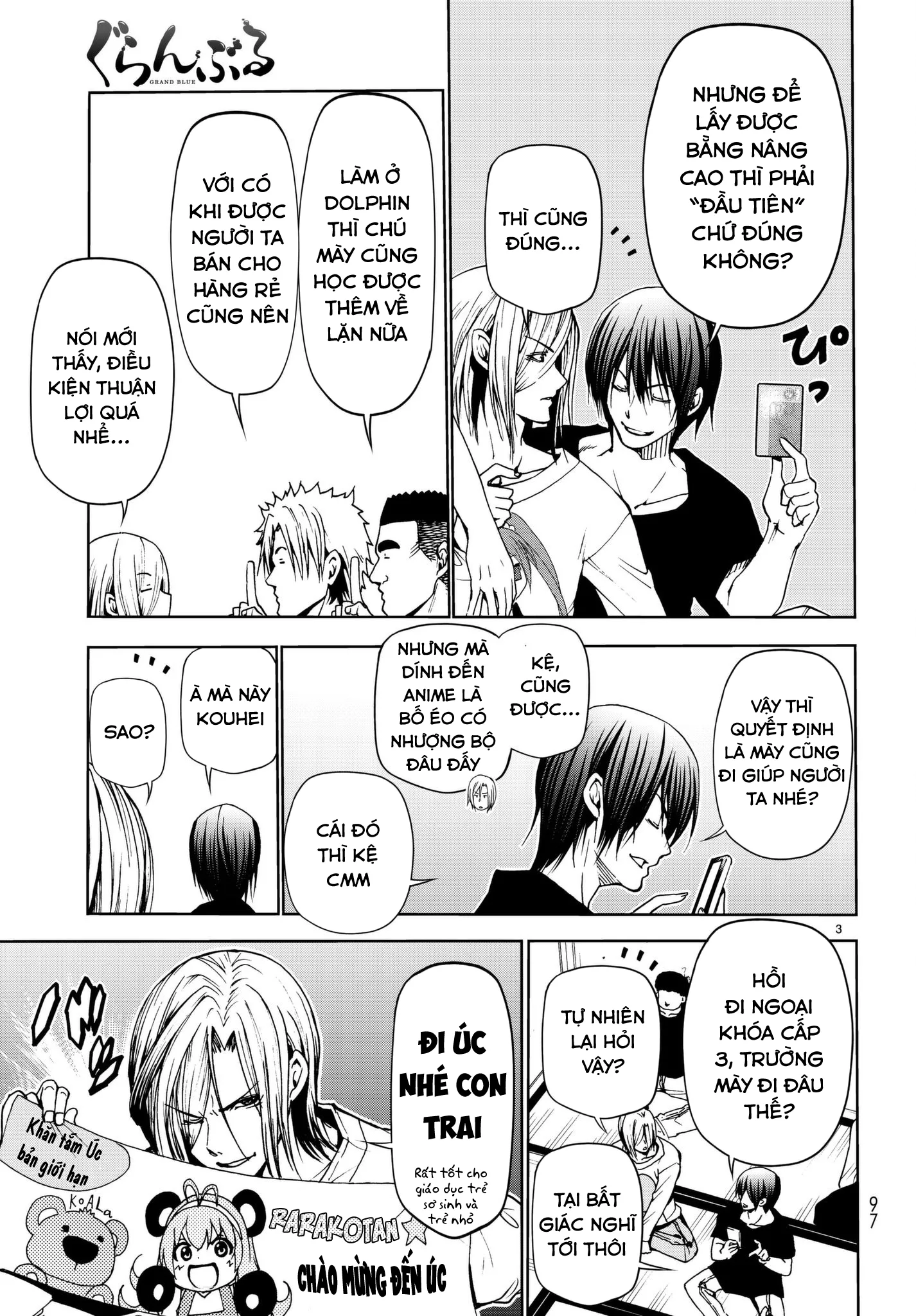 Grand Blue - Cô Gái Thích Lặn chương 46 - trang 7
