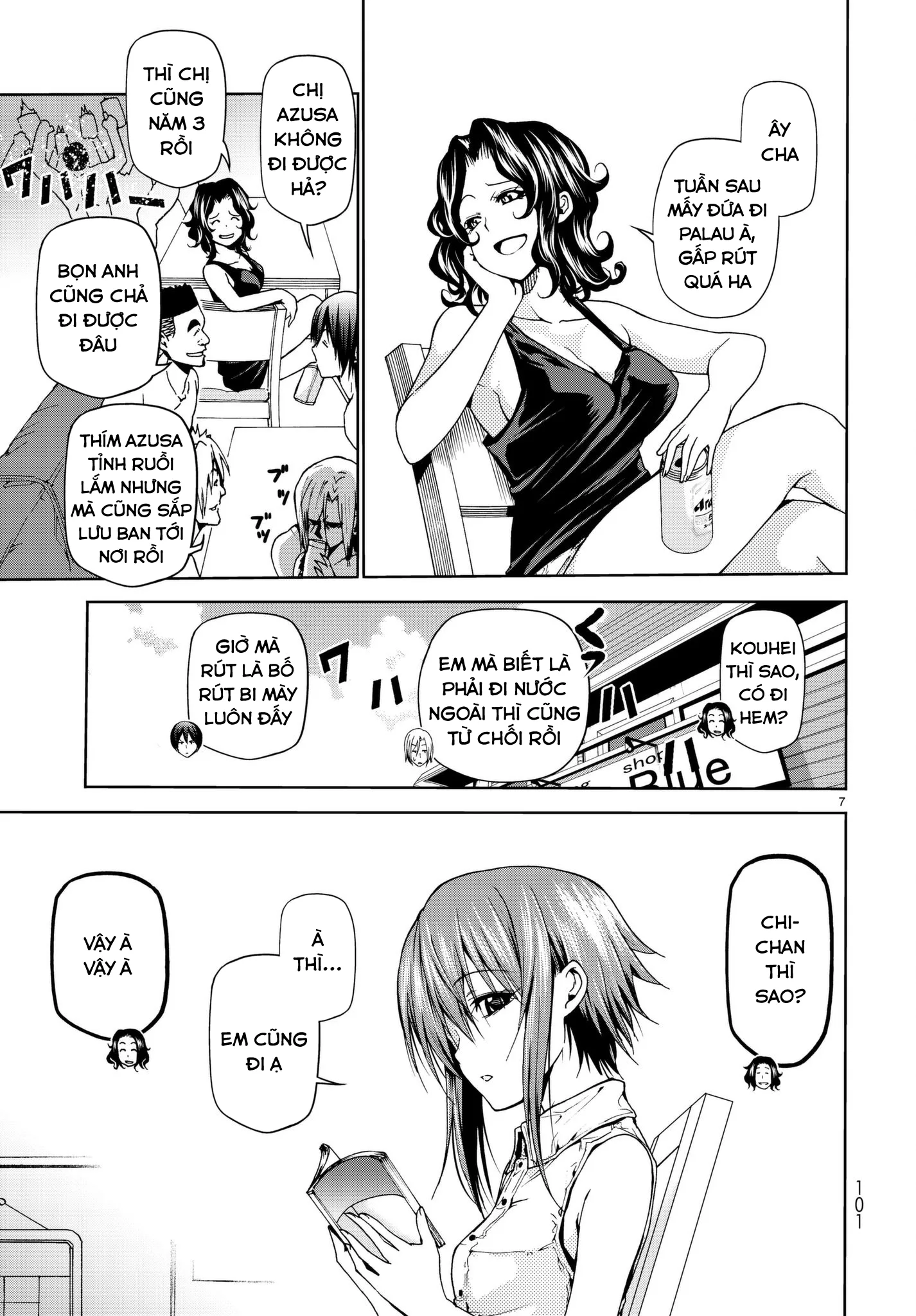 Grand Blue - Cô Gái Thích Lặn chương 46 - trang 11