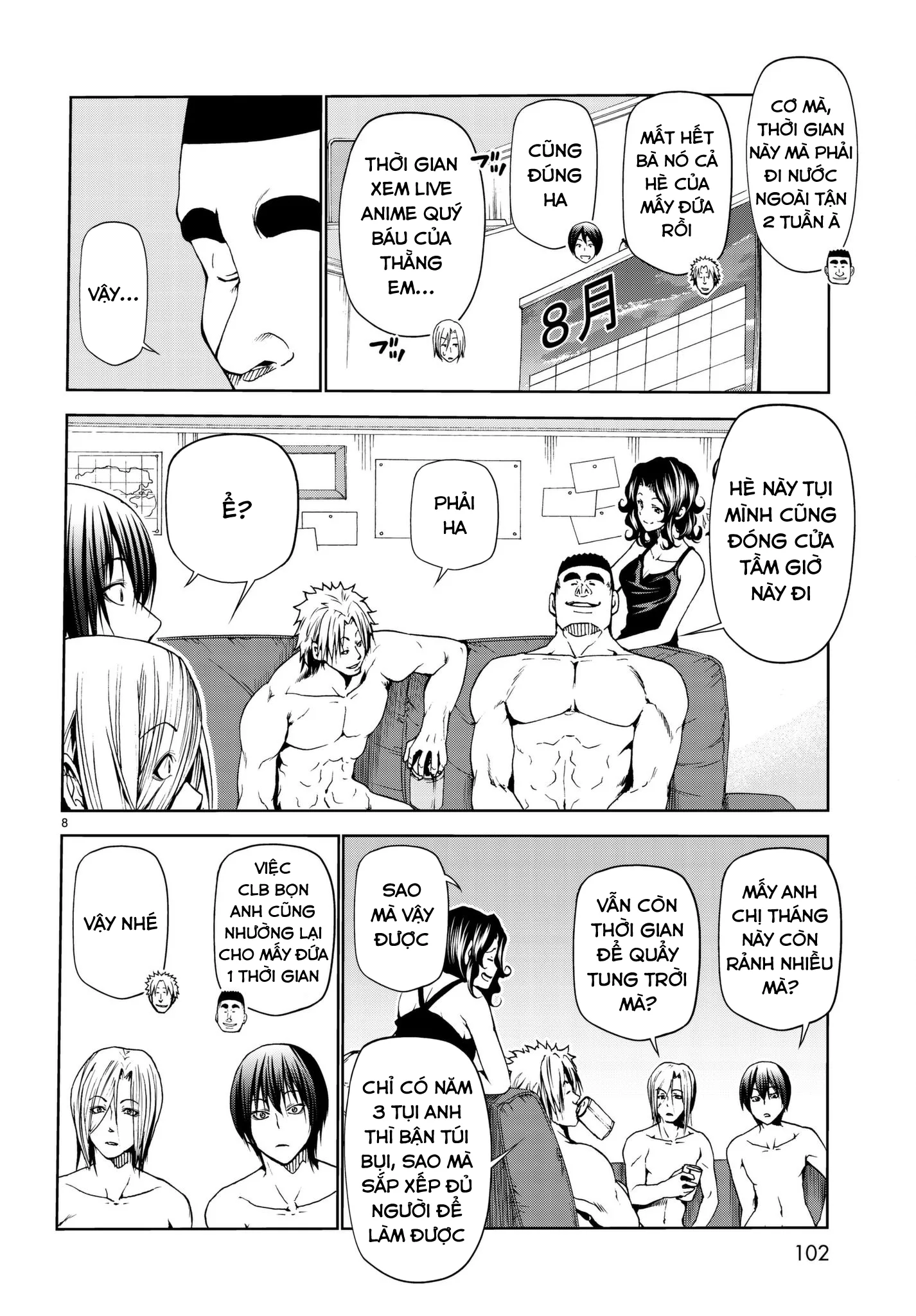 Grand Blue - Cô Gái Thích Lặn chương 46 - trang 12
