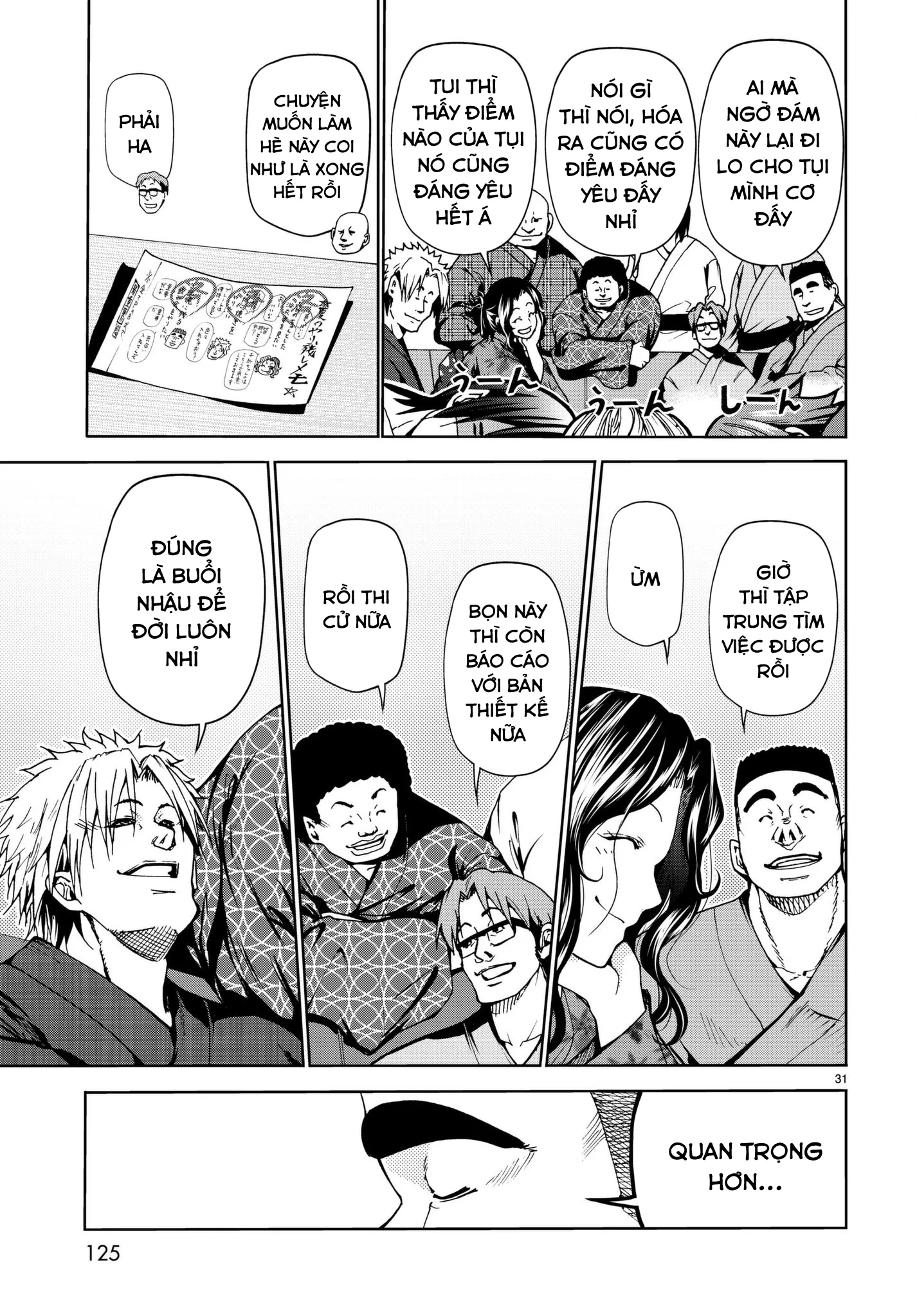 Grand Blue - Cô Gái Thích Lặn chương 46 - trang 35