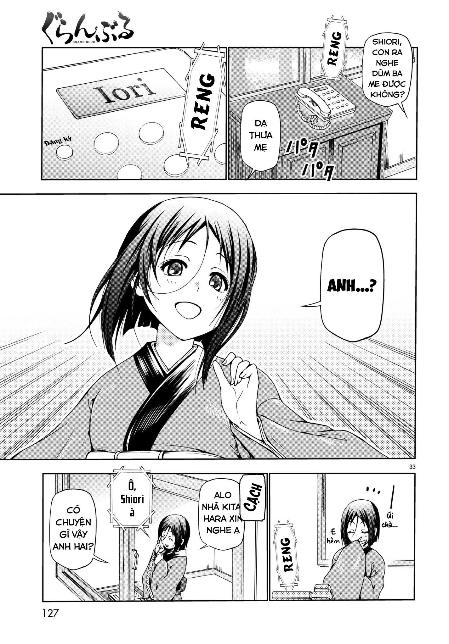 Grand Blue - Cô Gái Thích Lặn chương 46 - trang 37