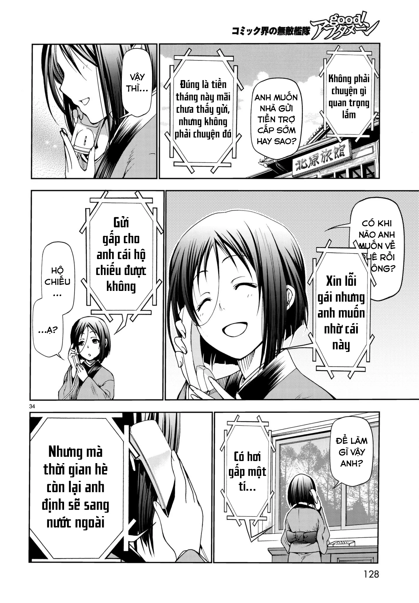 Grand Blue - Cô Gái Thích Lặn chương 46 - trang 38