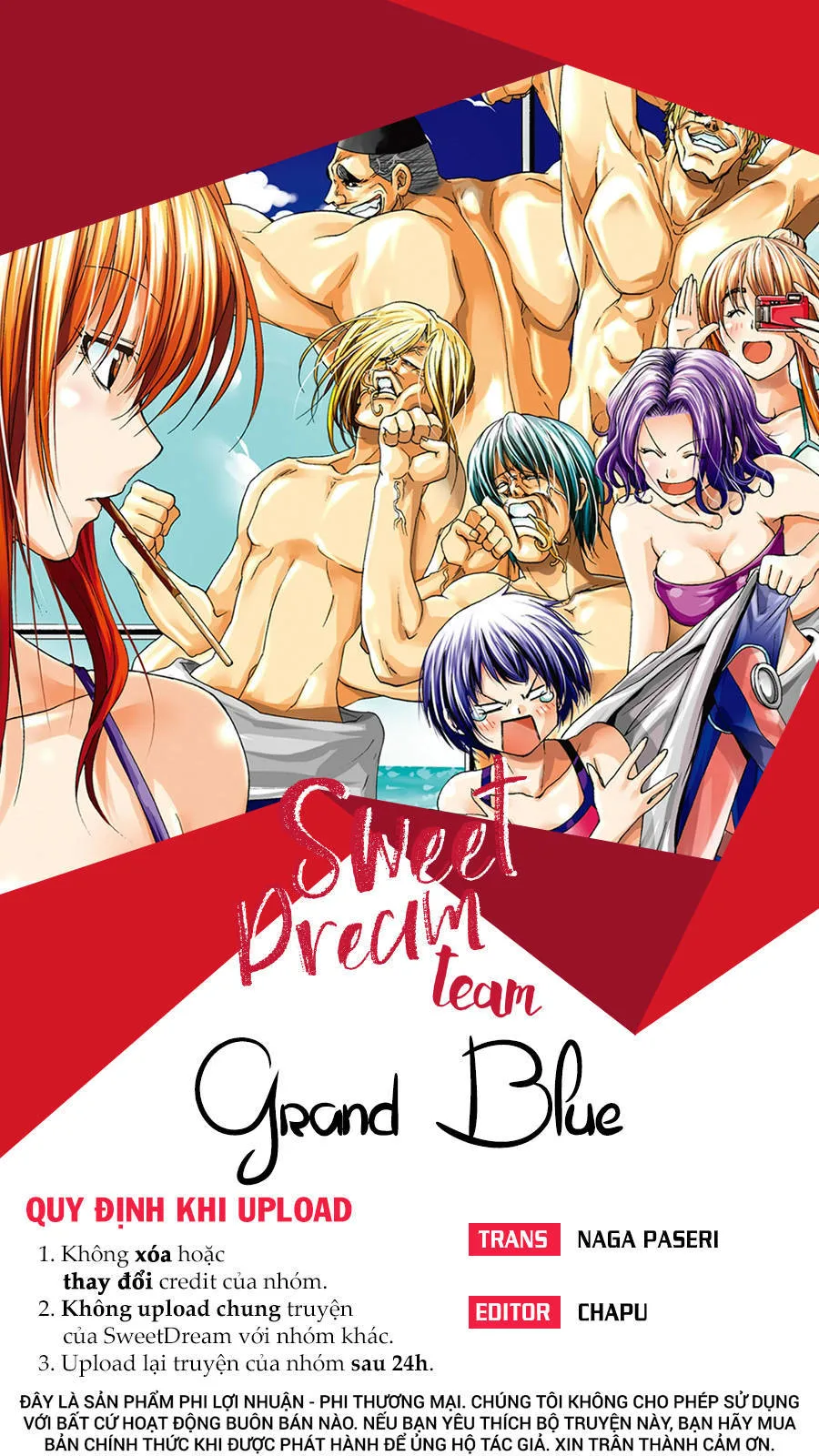 Grand Blue - Cô Gái Thích Lặn chương 50 - trang 1