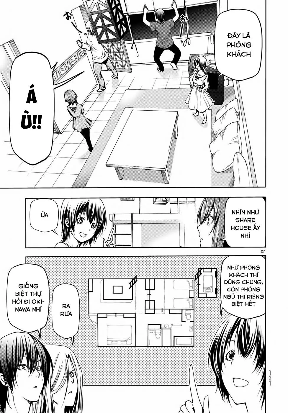 Grand Blue - Cô Gái Thích Lặn chương 50 - trang 18