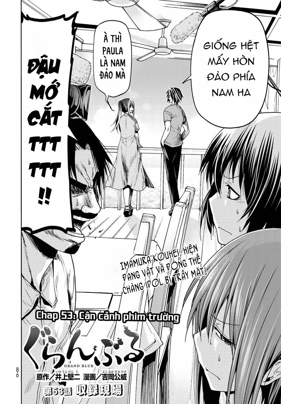 Grand Blue - Cô Gái Thích Lặn chương 53 - trang 3