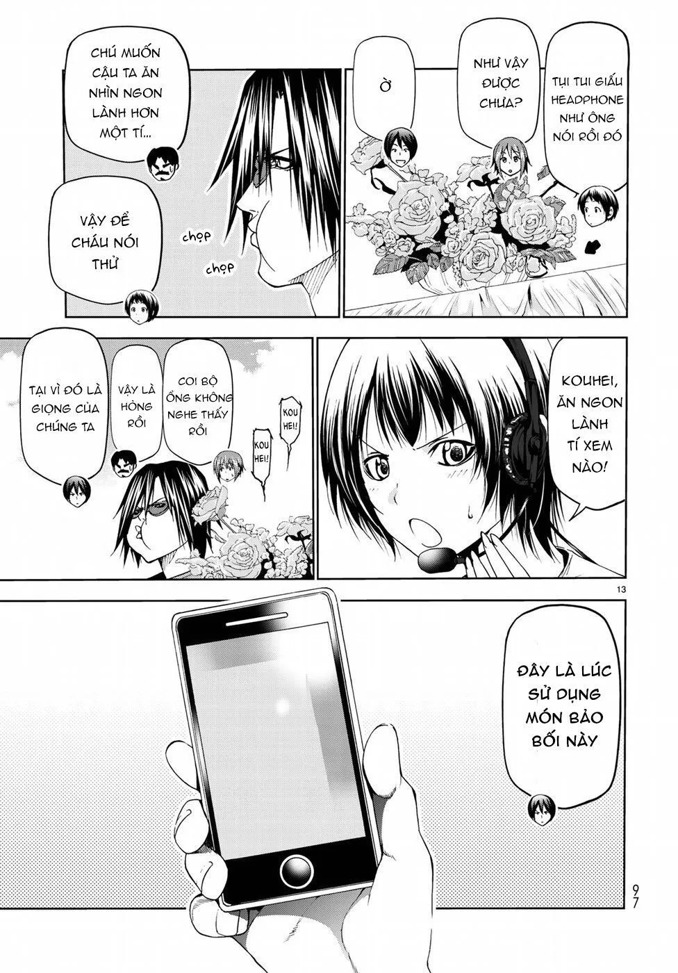 Grand Blue - Cô Gái Thích Lặn chương 53 - trang 14