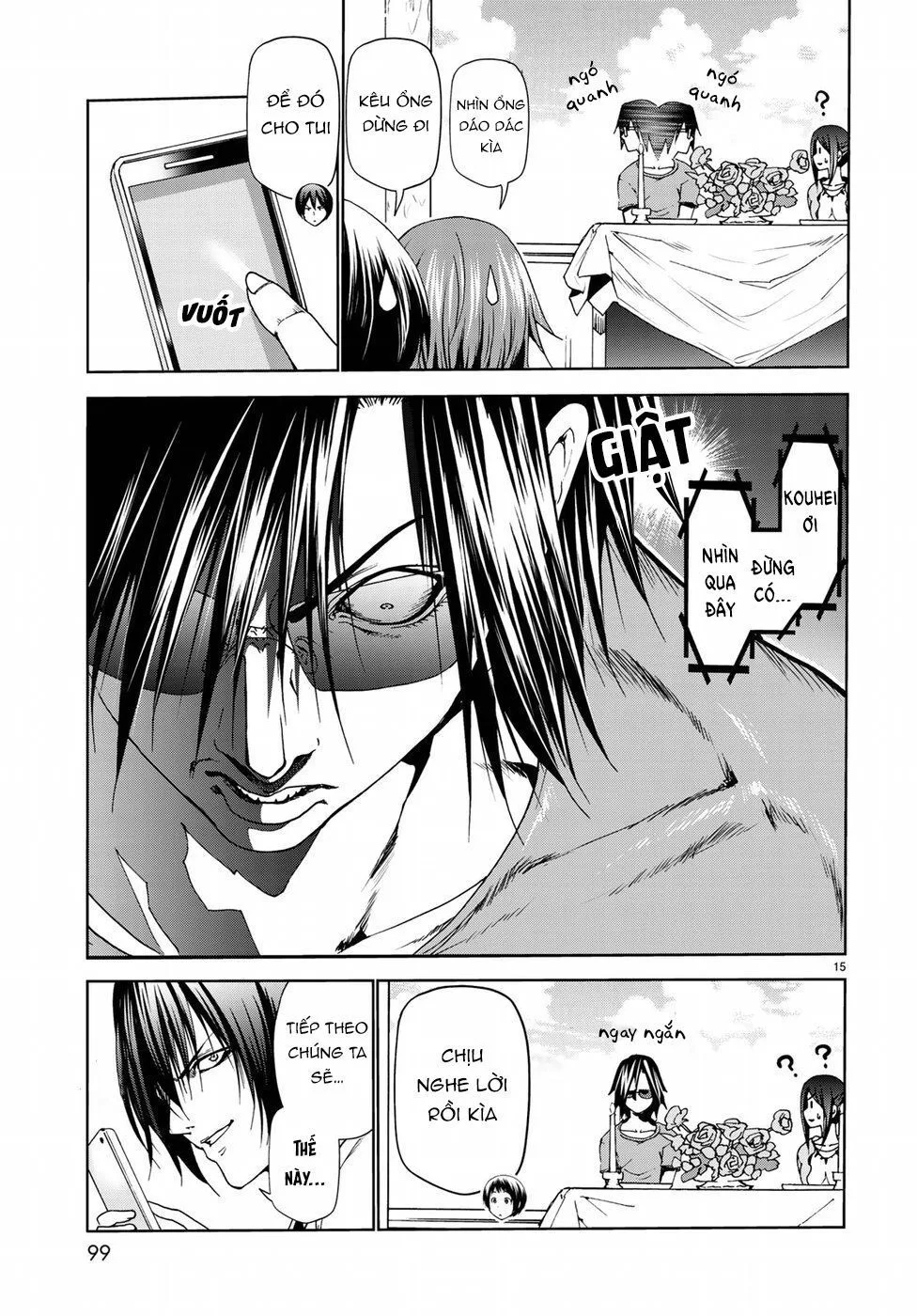 Grand Blue - Cô Gái Thích Lặn chương 53 - trang 16