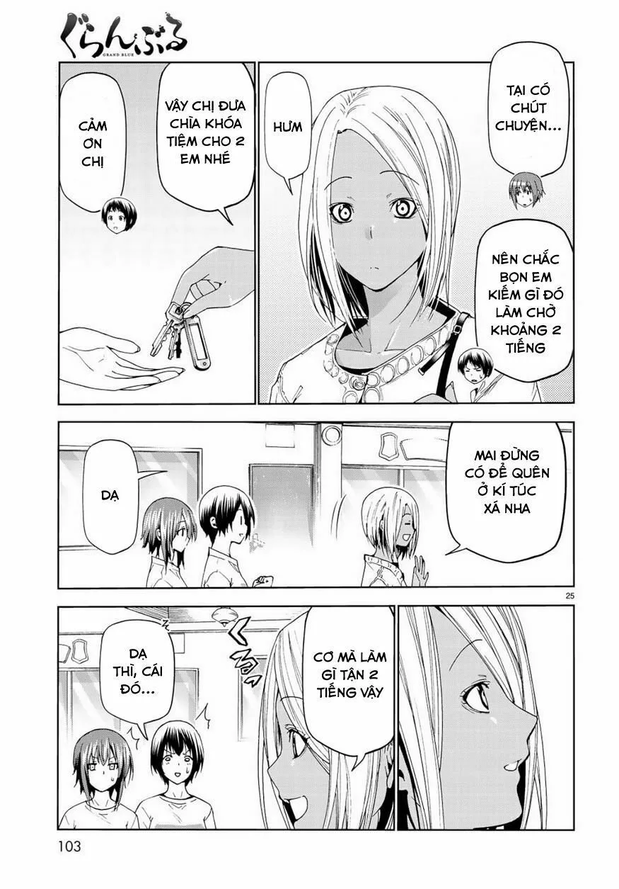 Grand Blue - Cô Gái Thích Lặn chương 55 - trang 26