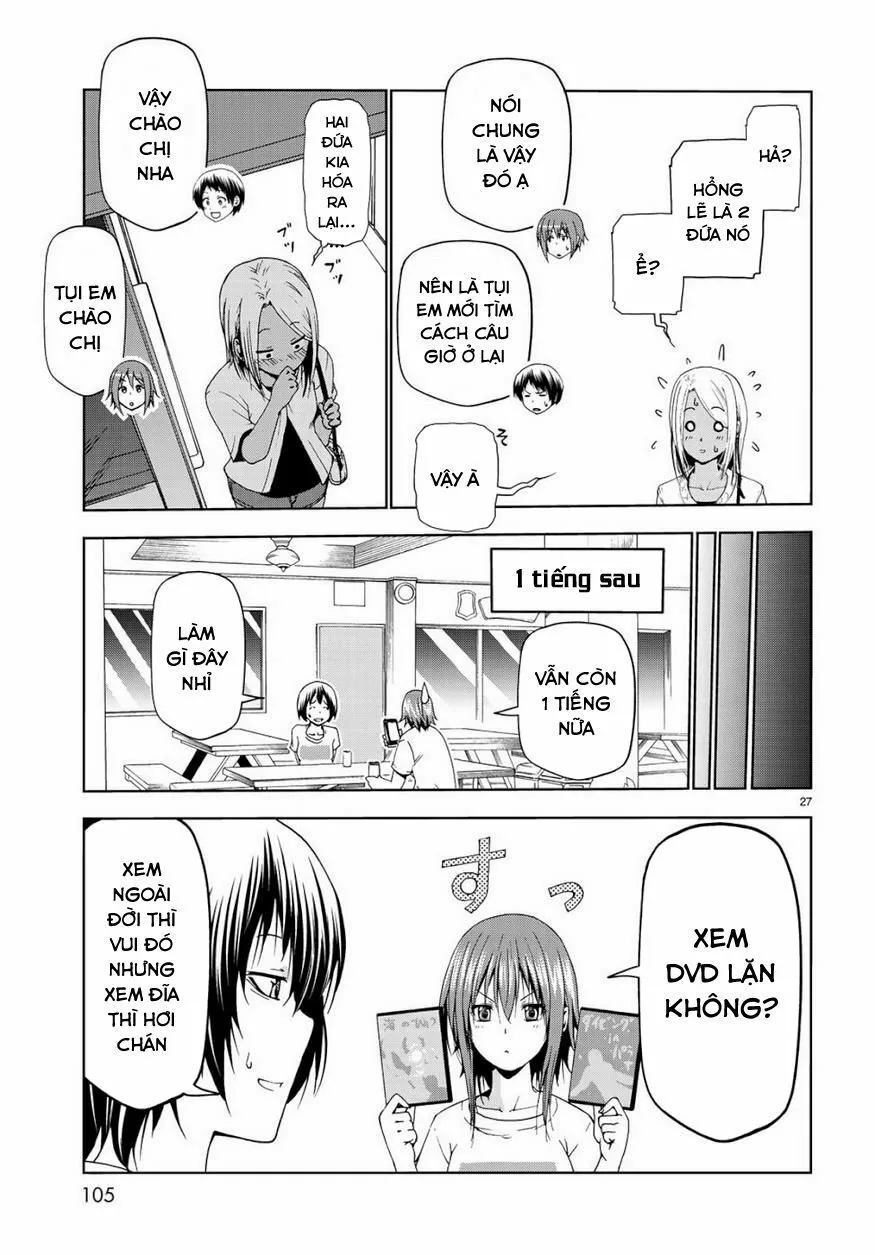 Grand Blue - Cô Gái Thích Lặn chương 55 - trang 28