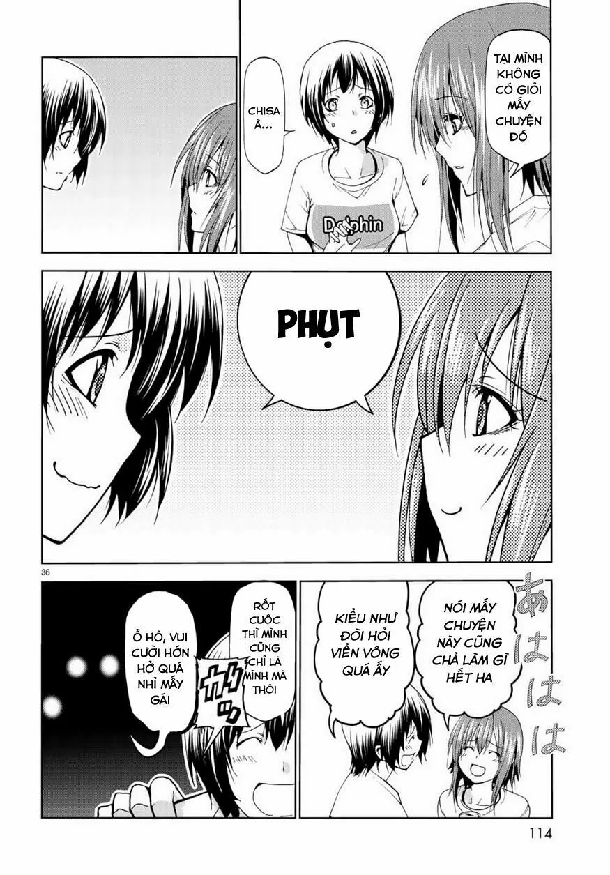 Grand Blue - Cô Gái Thích Lặn chương 55 - trang 37
