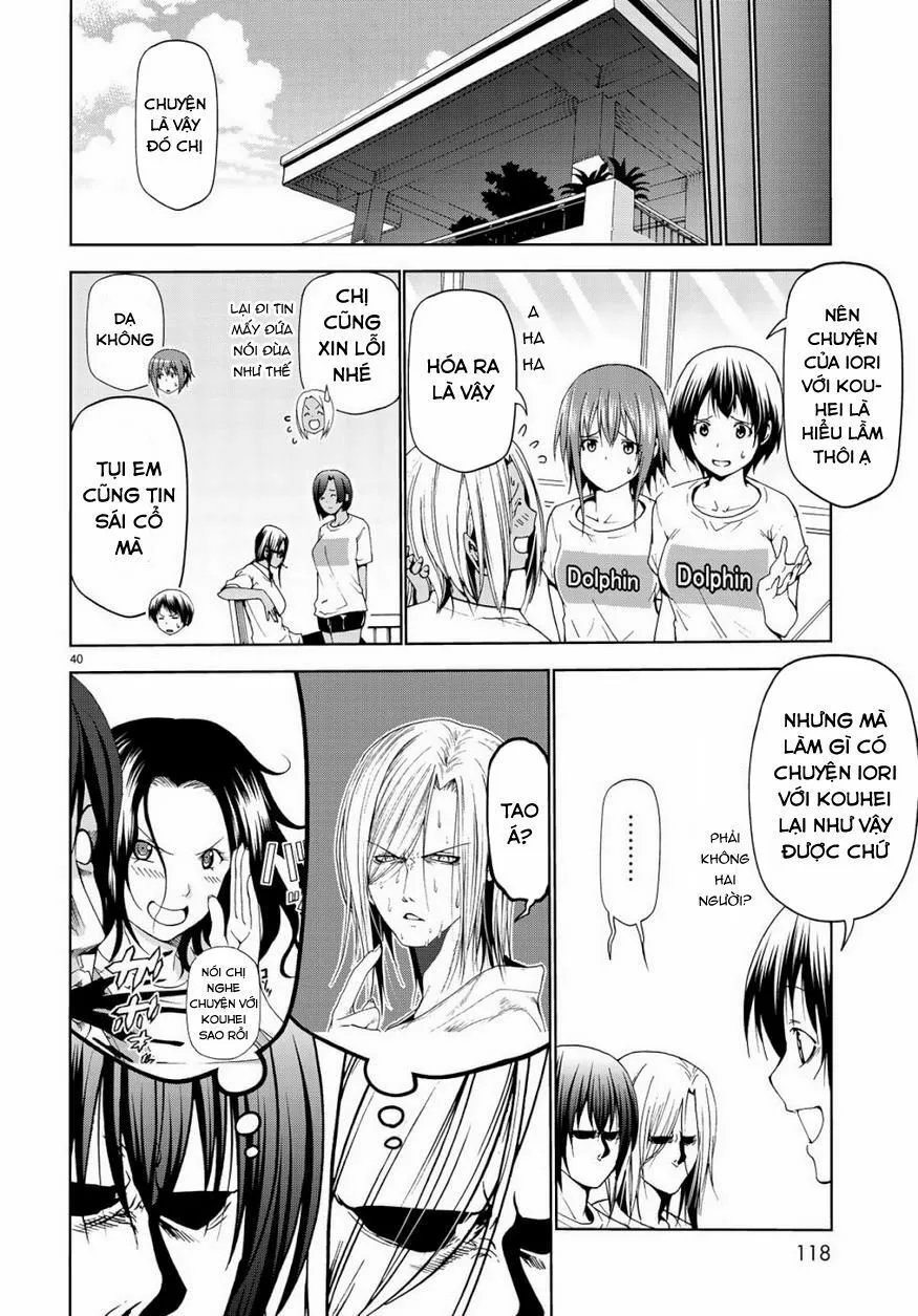 Grand Blue - Cô Gái Thích Lặn chương 55 - trang 40