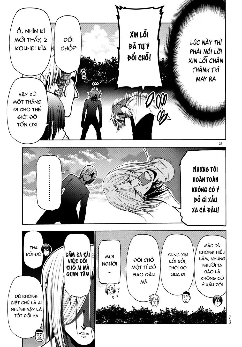 Grand Blue - Cô Gái Thích Lặn chương 60 - trang 34