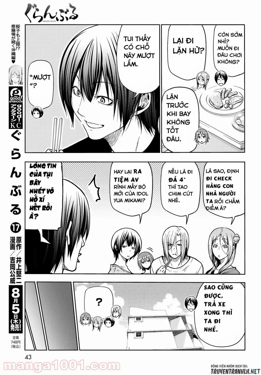 Grand Blue - Cô Gái Thích Lặn chương 69 - trang 8