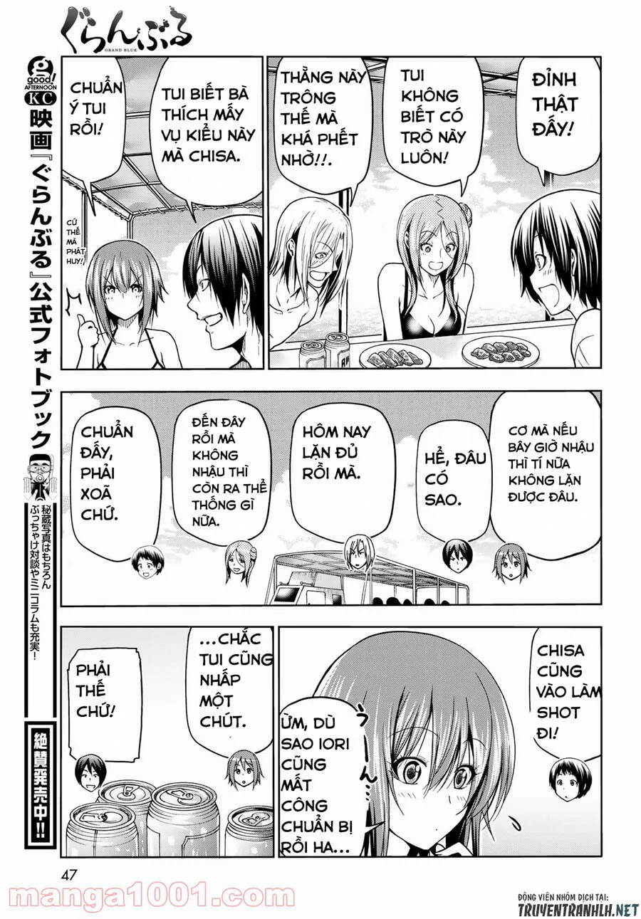 Grand Blue - Cô Gái Thích Lặn chương 69 - trang 12