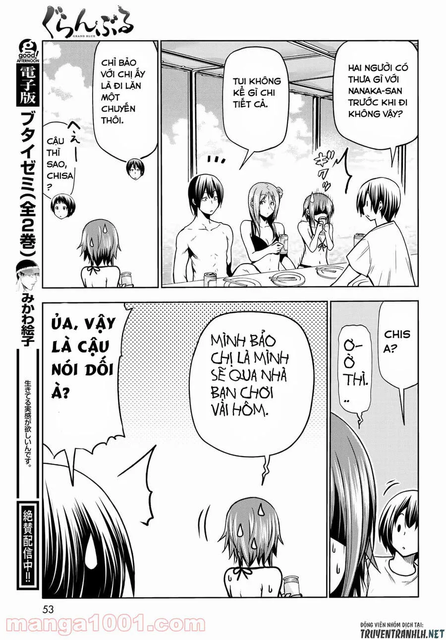 Grand Blue - Cô Gái Thích Lặn chương 69 - trang 18