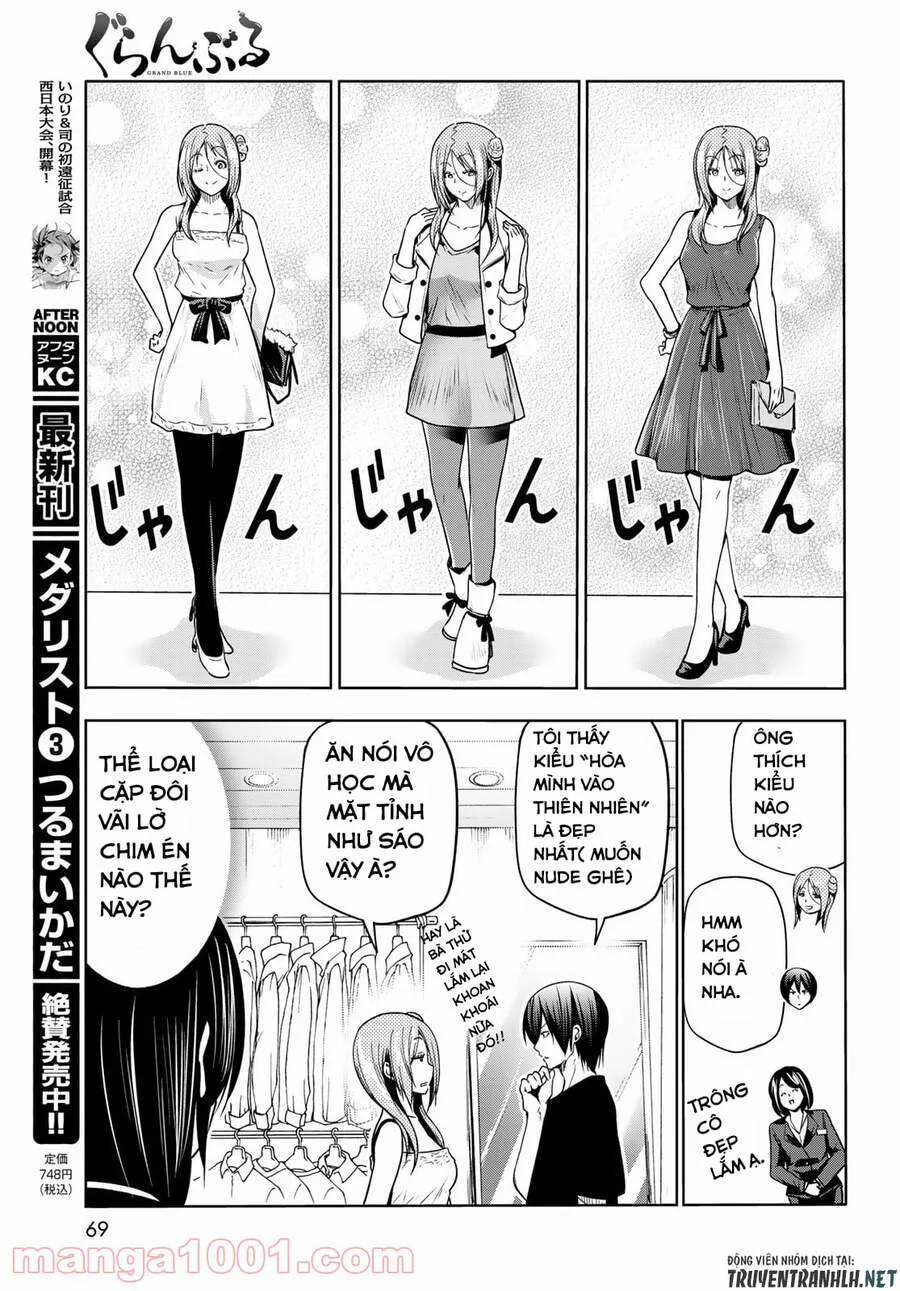Grand Blue - Cô Gái Thích Lặn chương 69 - trang 34