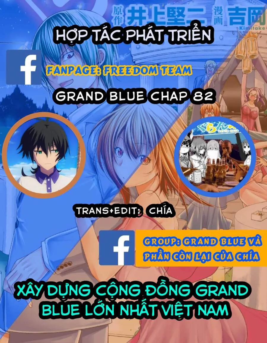 Grand Blue - Cô Gái Thích Lặn chương 82 - trang 1