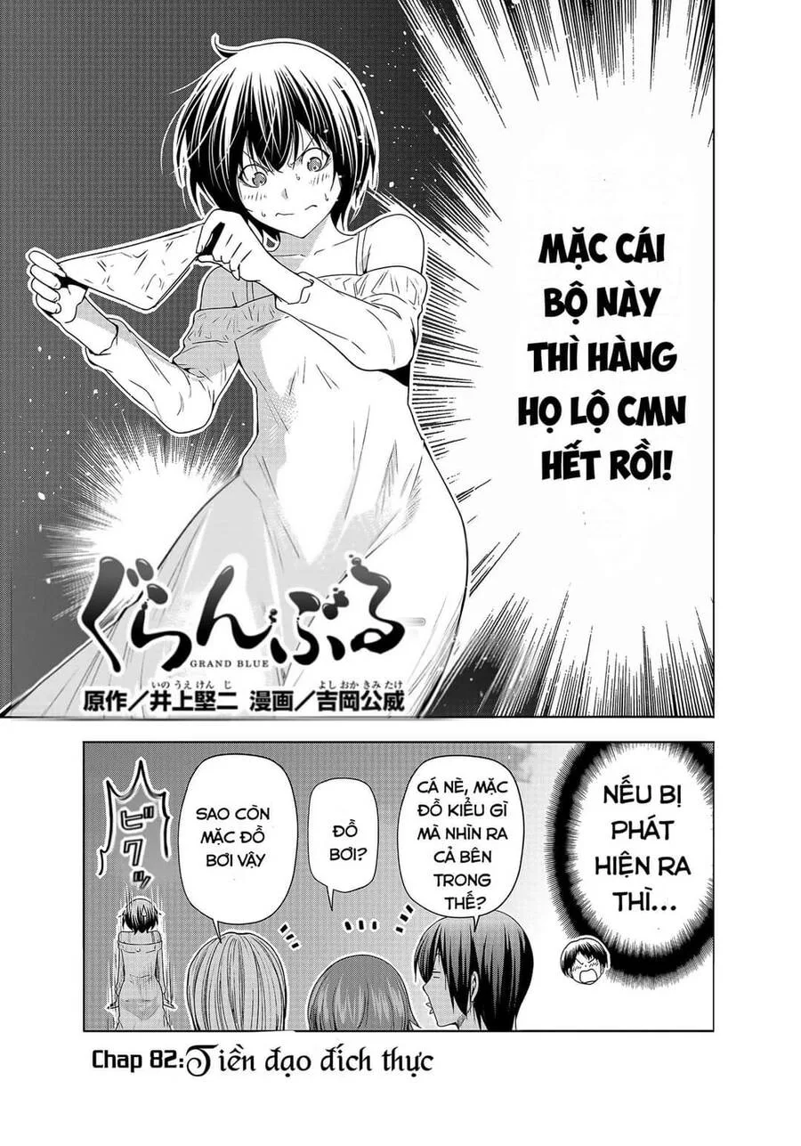 Grand Blue - Cô Gái Thích Lặn chương 82 - trang 4