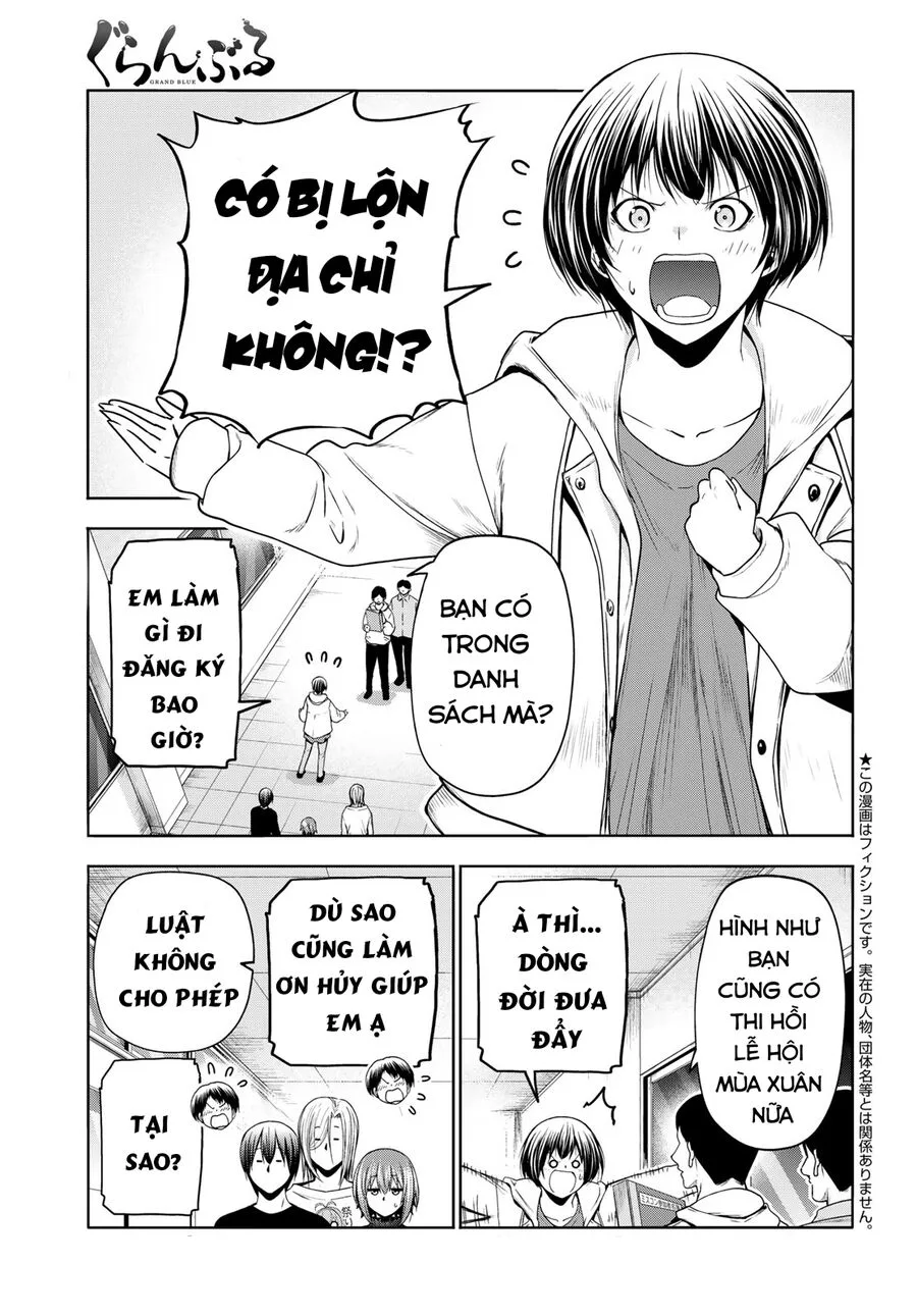 Grand Blue - Cô Gái Thích Lặn chương 93 - trang 3