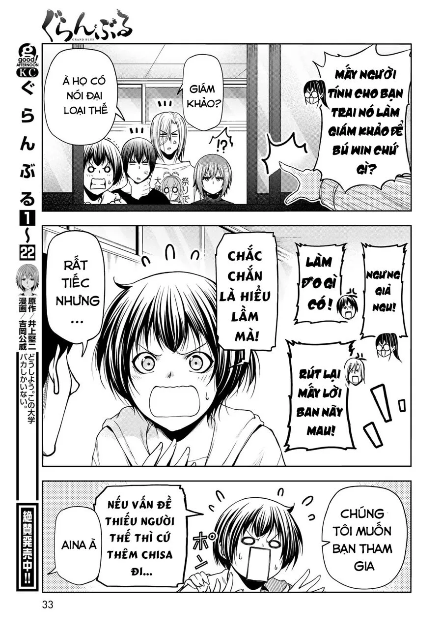 Grand Blue - Cô Gái Thích Lặn chương 93 - trang 7