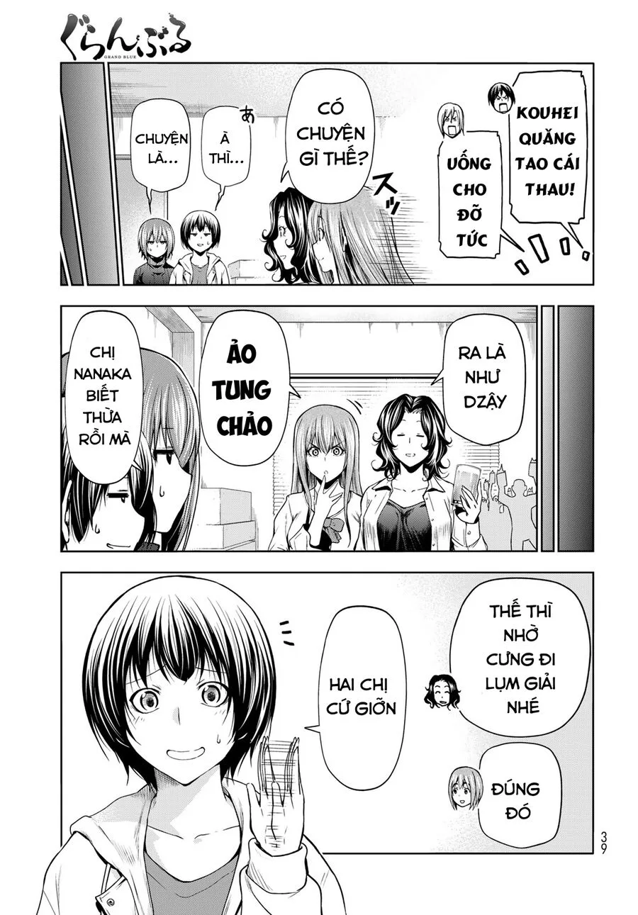Grand Blue - Cô Gái Thích Lặn chương 93 - trang 13