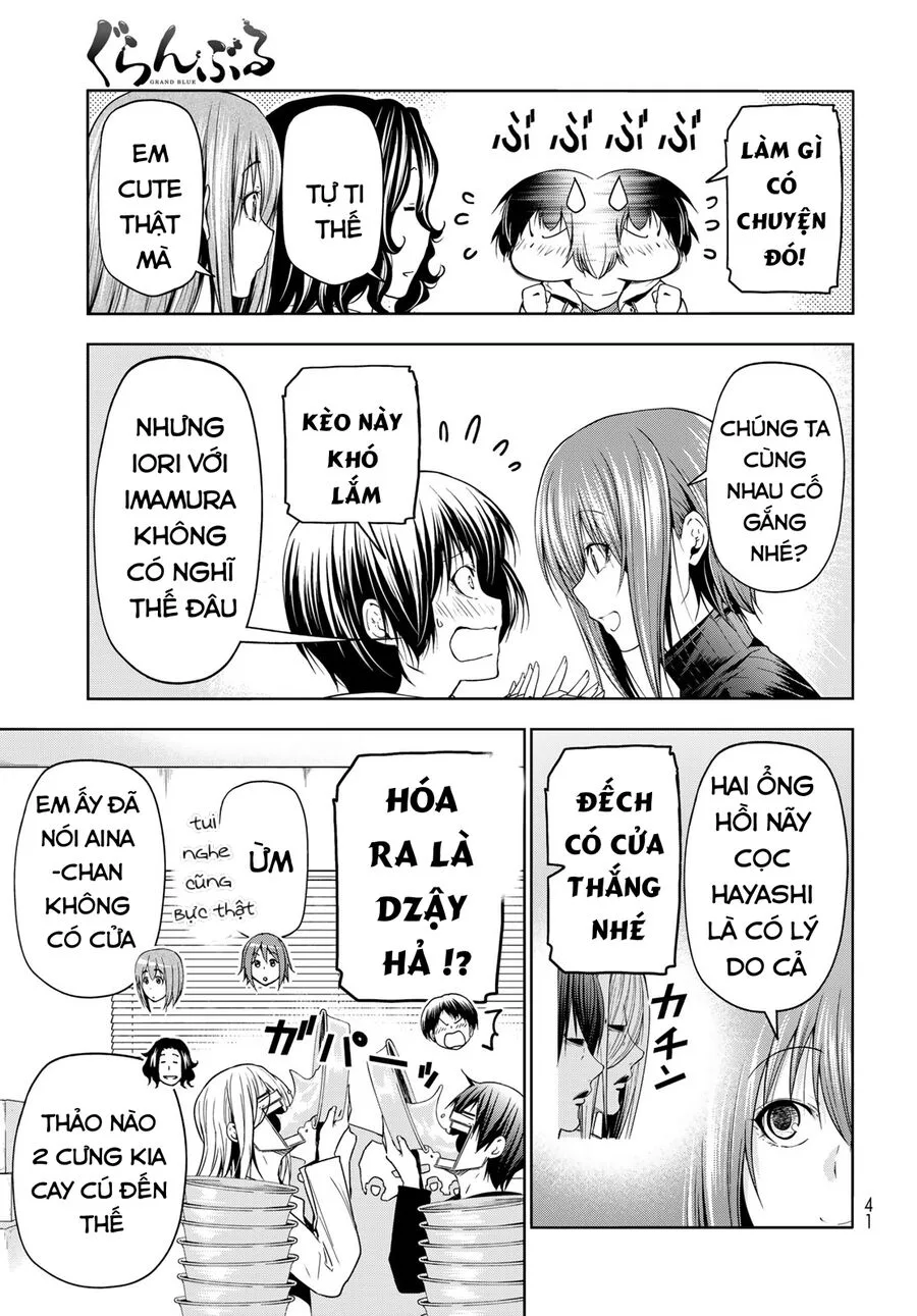 Grand Blue - Cô Gái Thích Lặn chương 93 - trang 15
