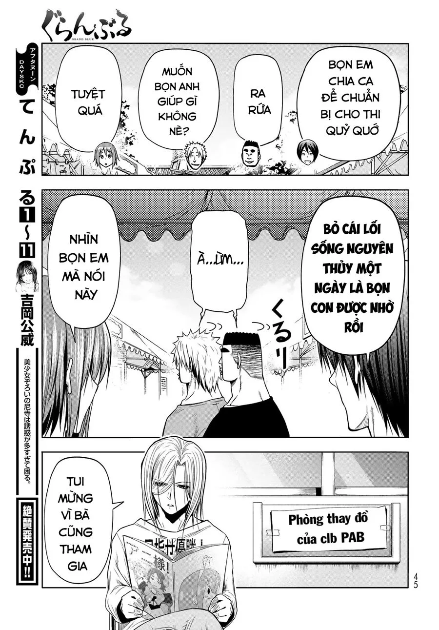 Grand Blue - Cô Gái Thích Lặn chương 93 - trang 19